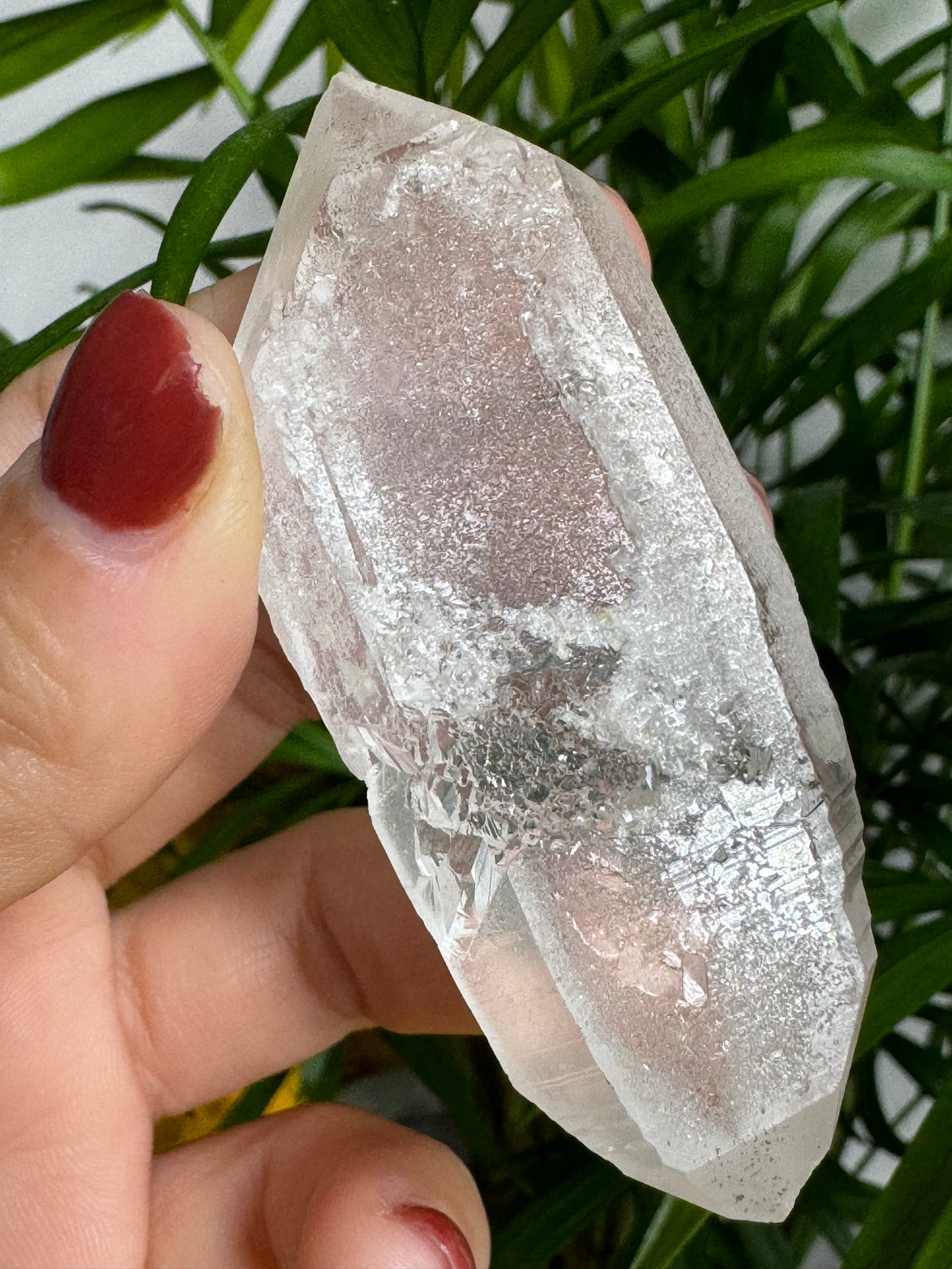 A+ Natural Serra do Cabral Double Terminated Lemurian quartz | 48g