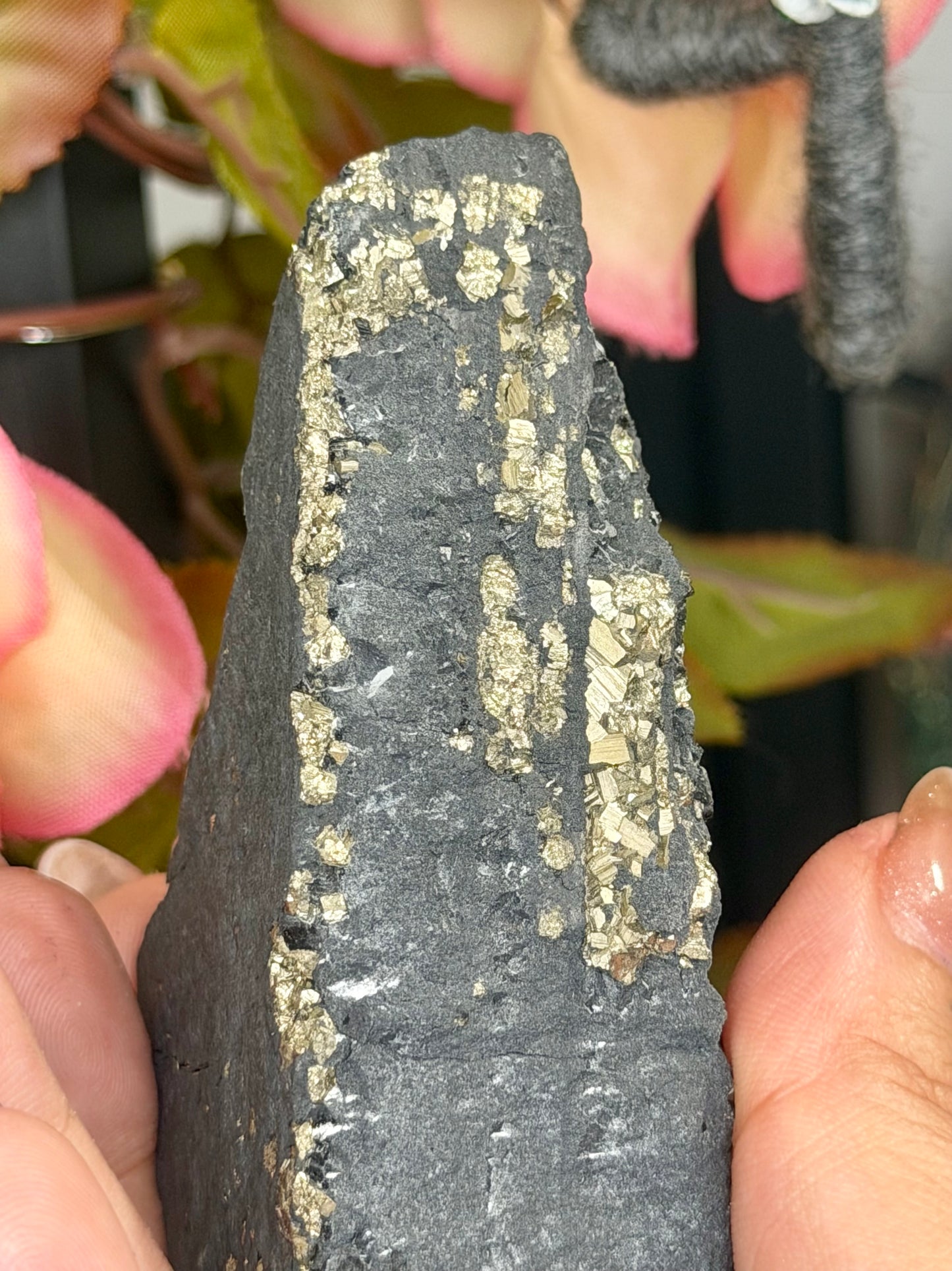 Pyrite Specimen on Basalt Base | 129g