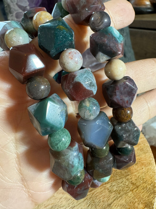 Unique Ocean Jasper Bracelet