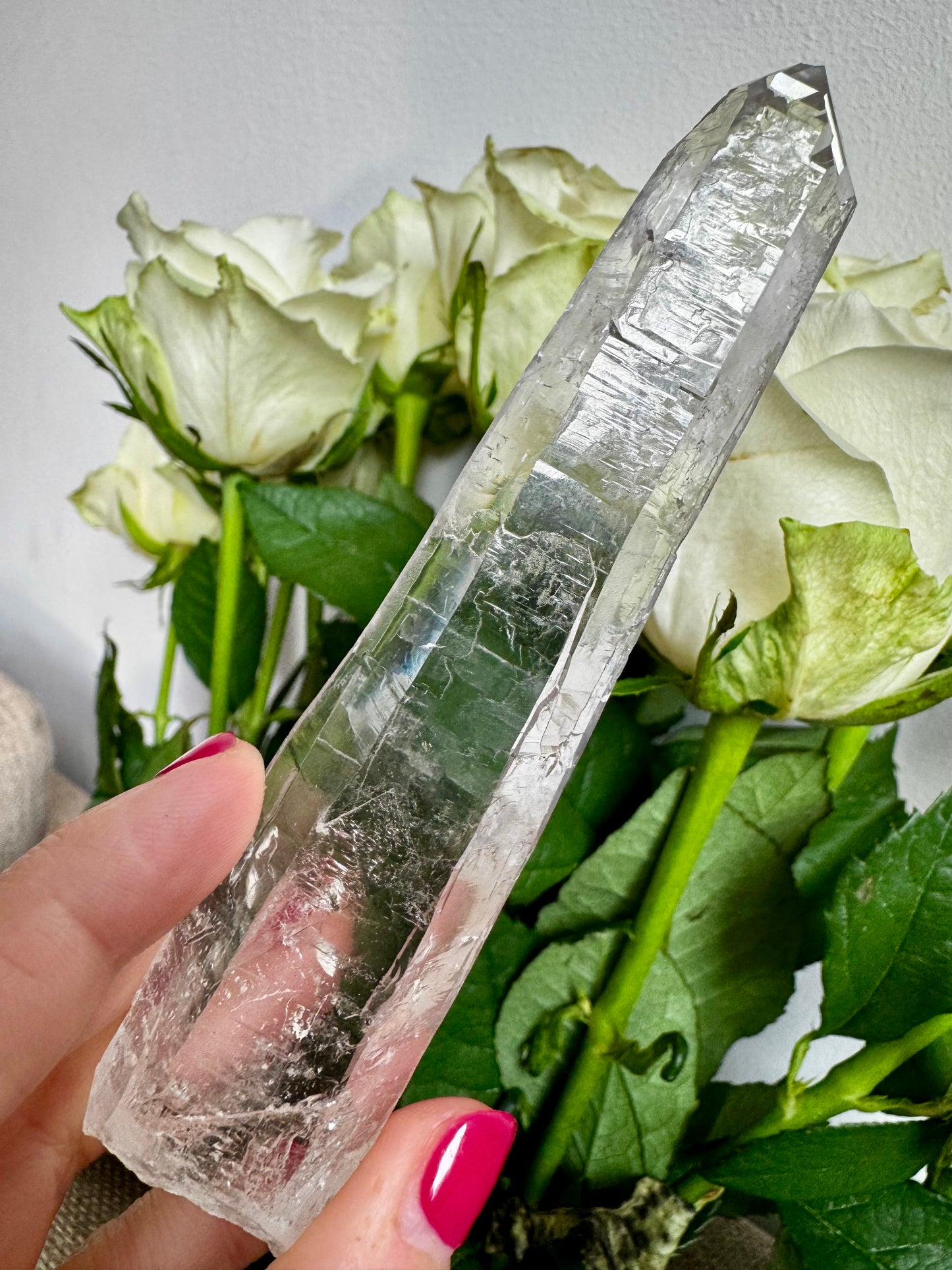 Extra Quality  Natural Serra do Cabral Cathedral Lemurian quartz | 95g