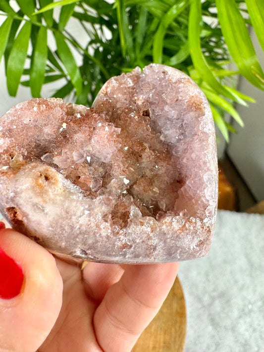 Pink Amethyst Heart | 91g