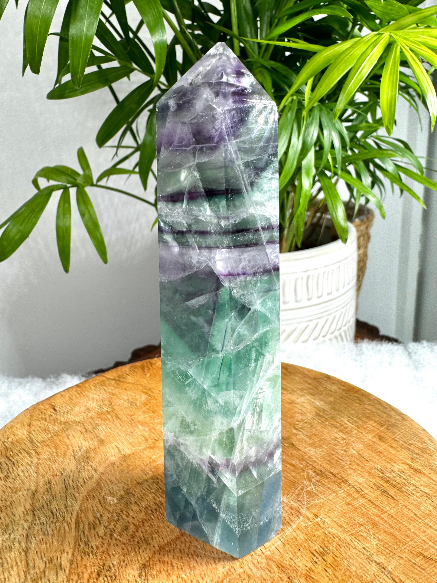 Rainbow Fluorite Tower | 170g