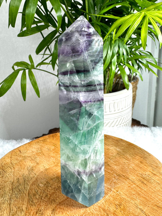 Rainbow Fluorite Tower | 170g