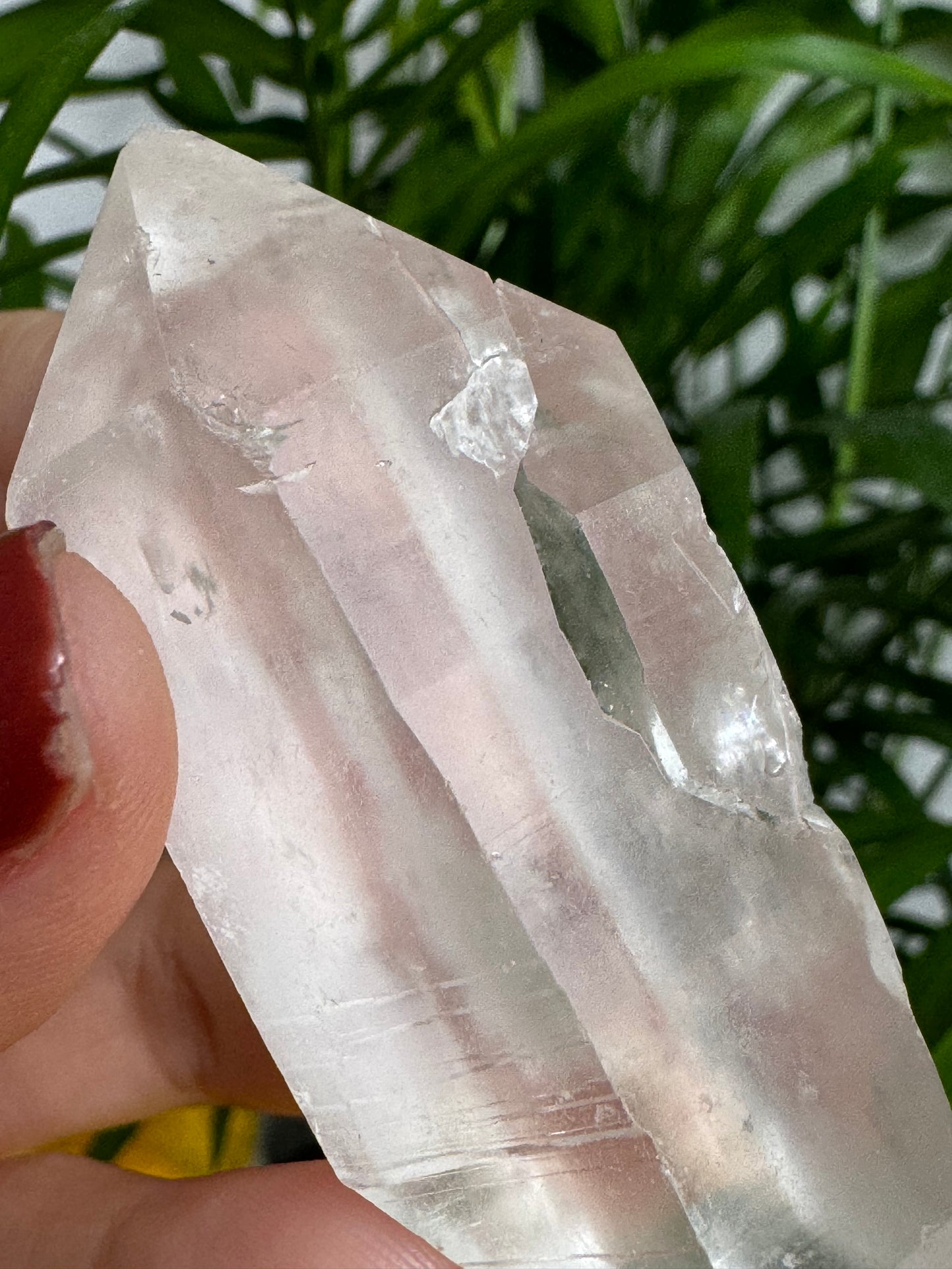 A+ Natural Serra do Cabral Double Terminated Lemurian quartz | 48g