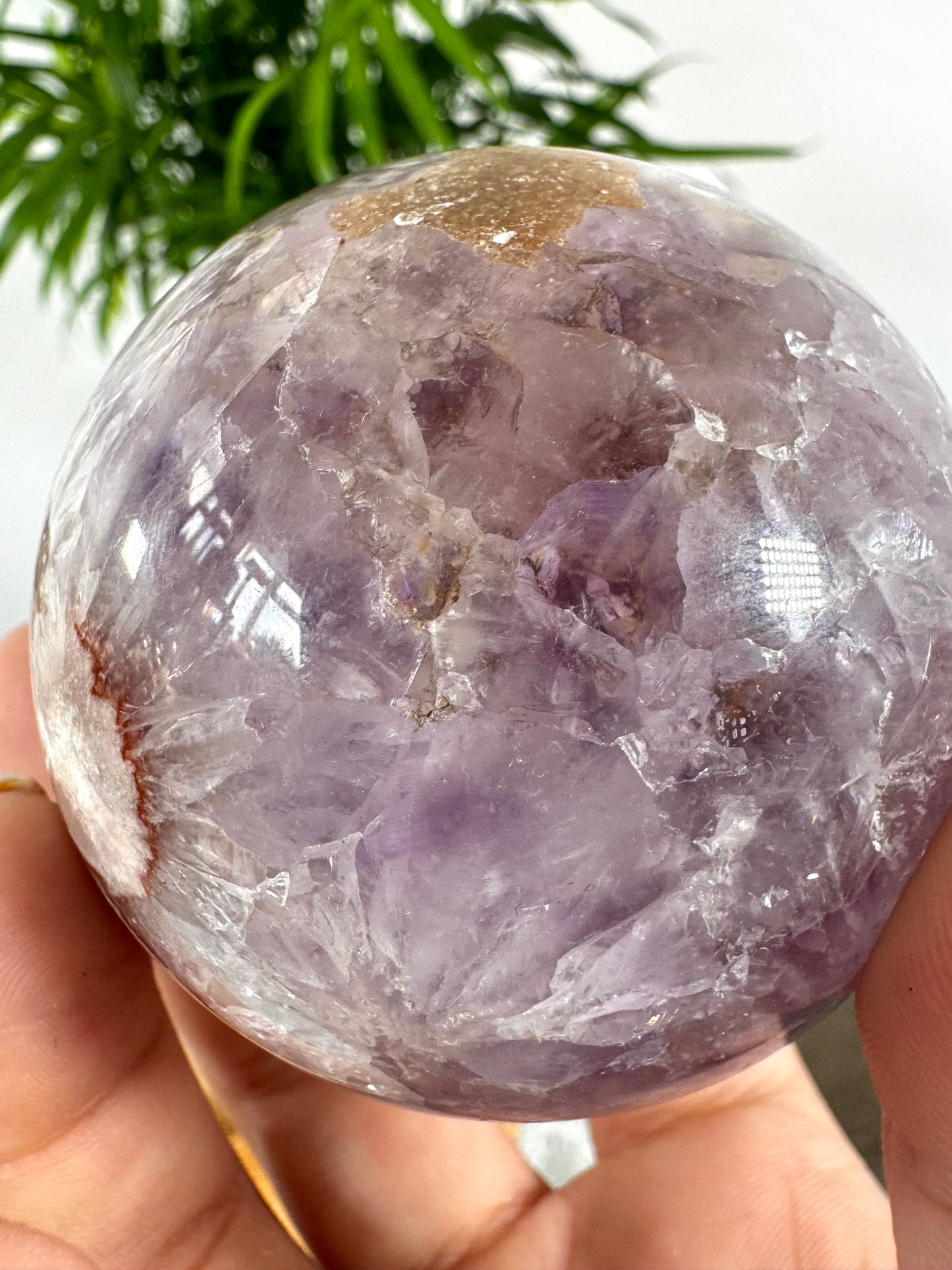 Pink Amethyst & Amethyst Sphere | 295g