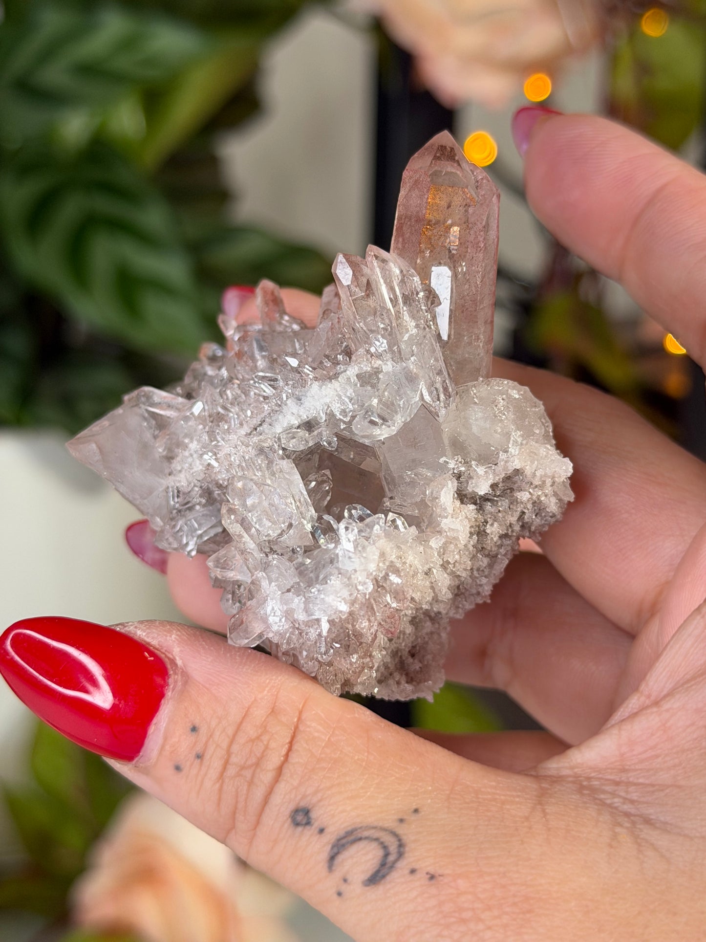 Mini 'Pink Lithium' Cluster 4 | 54g