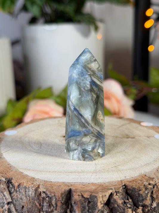Mini Blue Kyanite Tower from Brazil 1 | 34g
