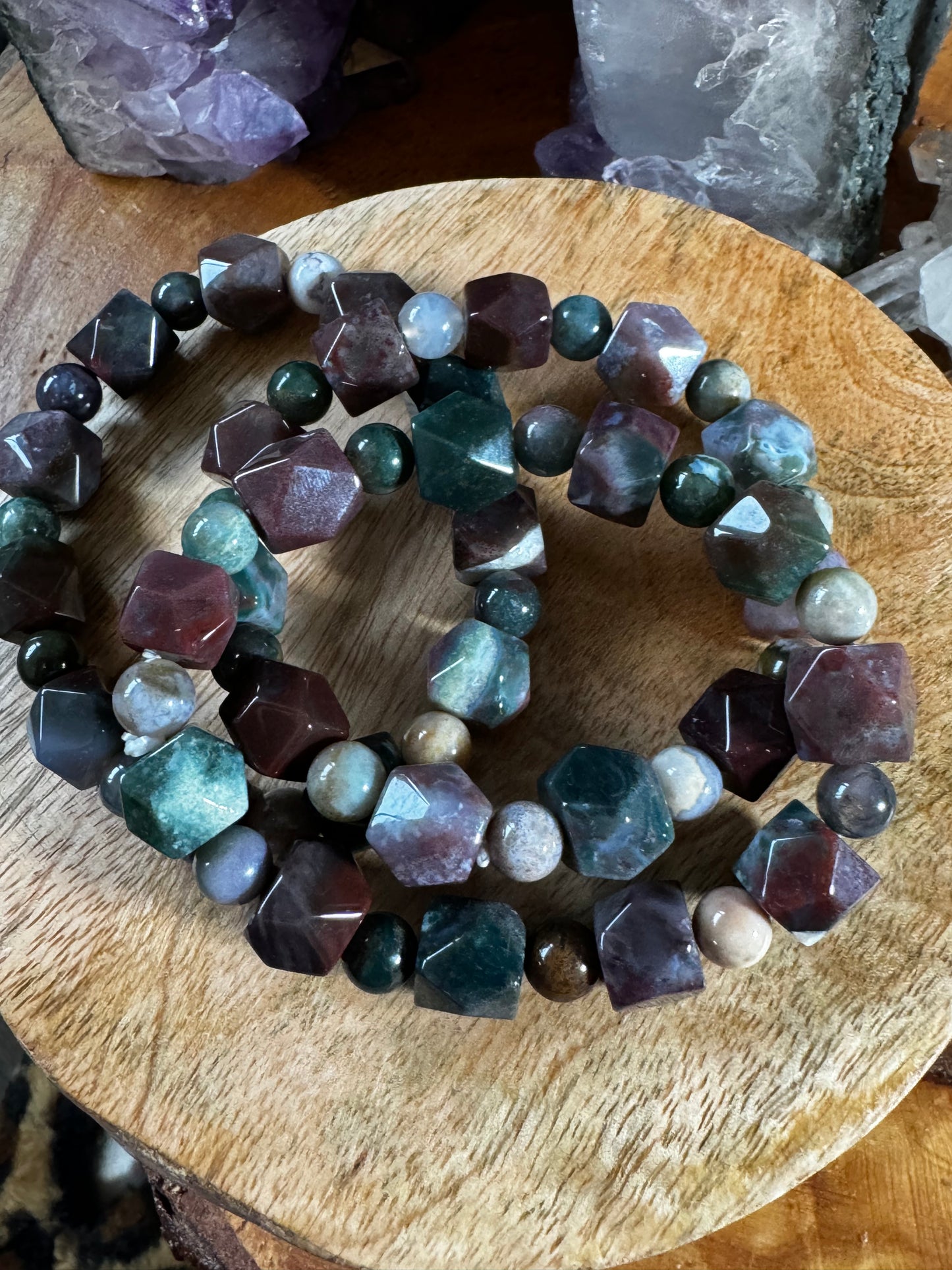 Unique Ocean Jasper Bracelet