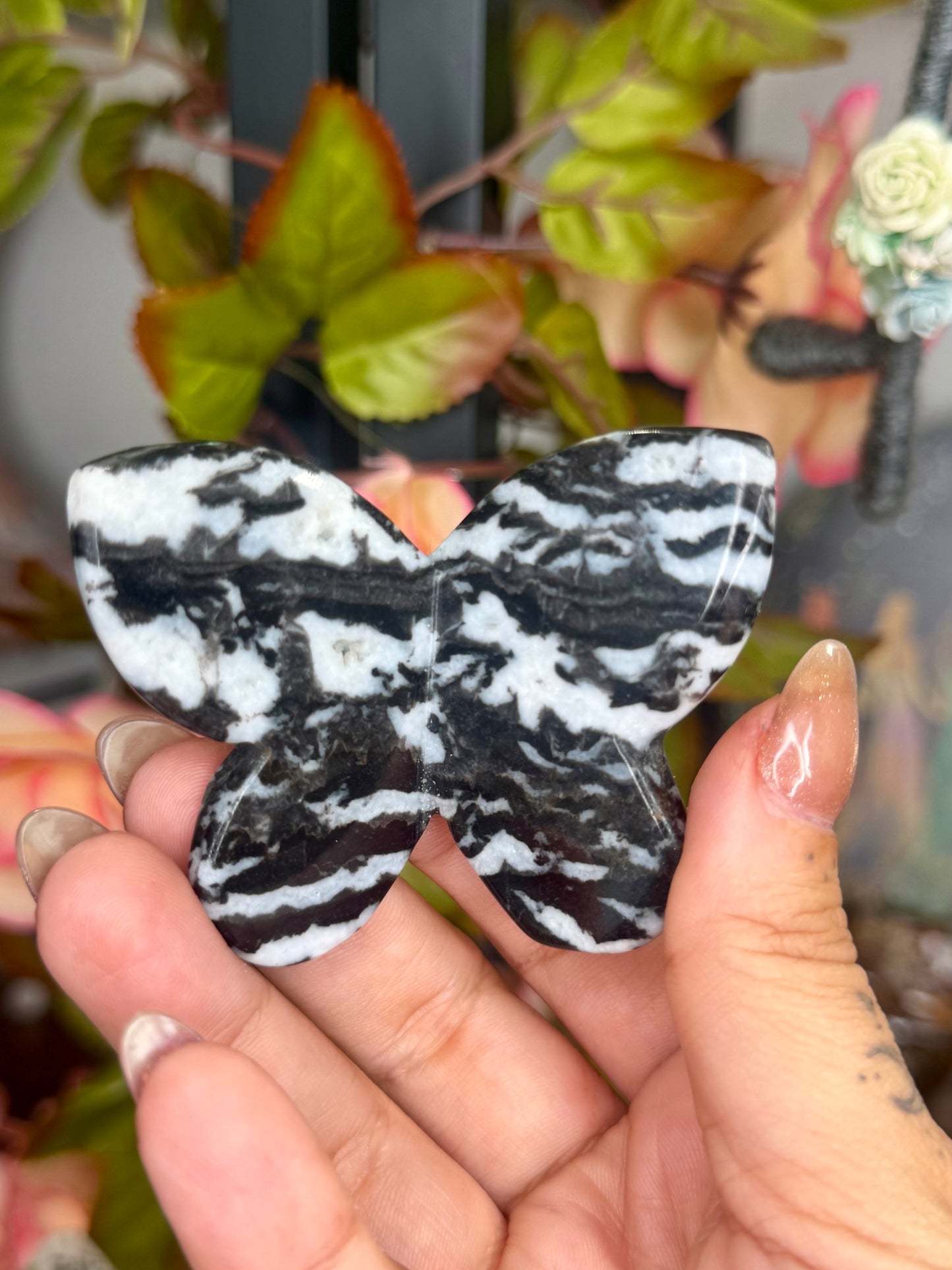 Zebra Jasper Butterfly | 47g