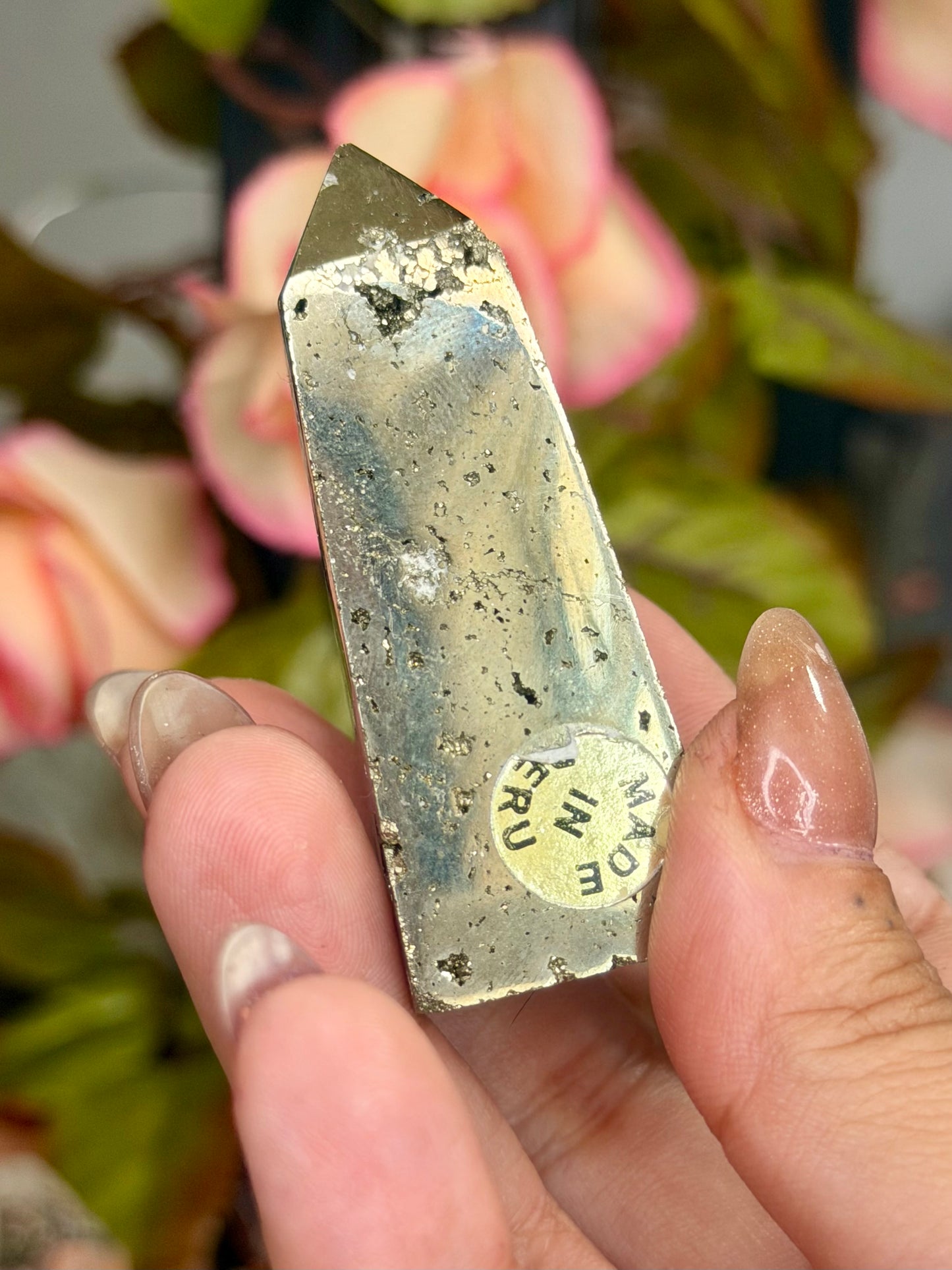 High Quality Pyrite Tower  | 80g