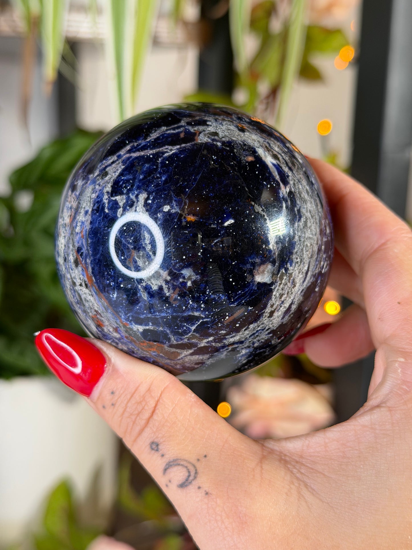 Blue Sodalite Sphere 2  | 366g