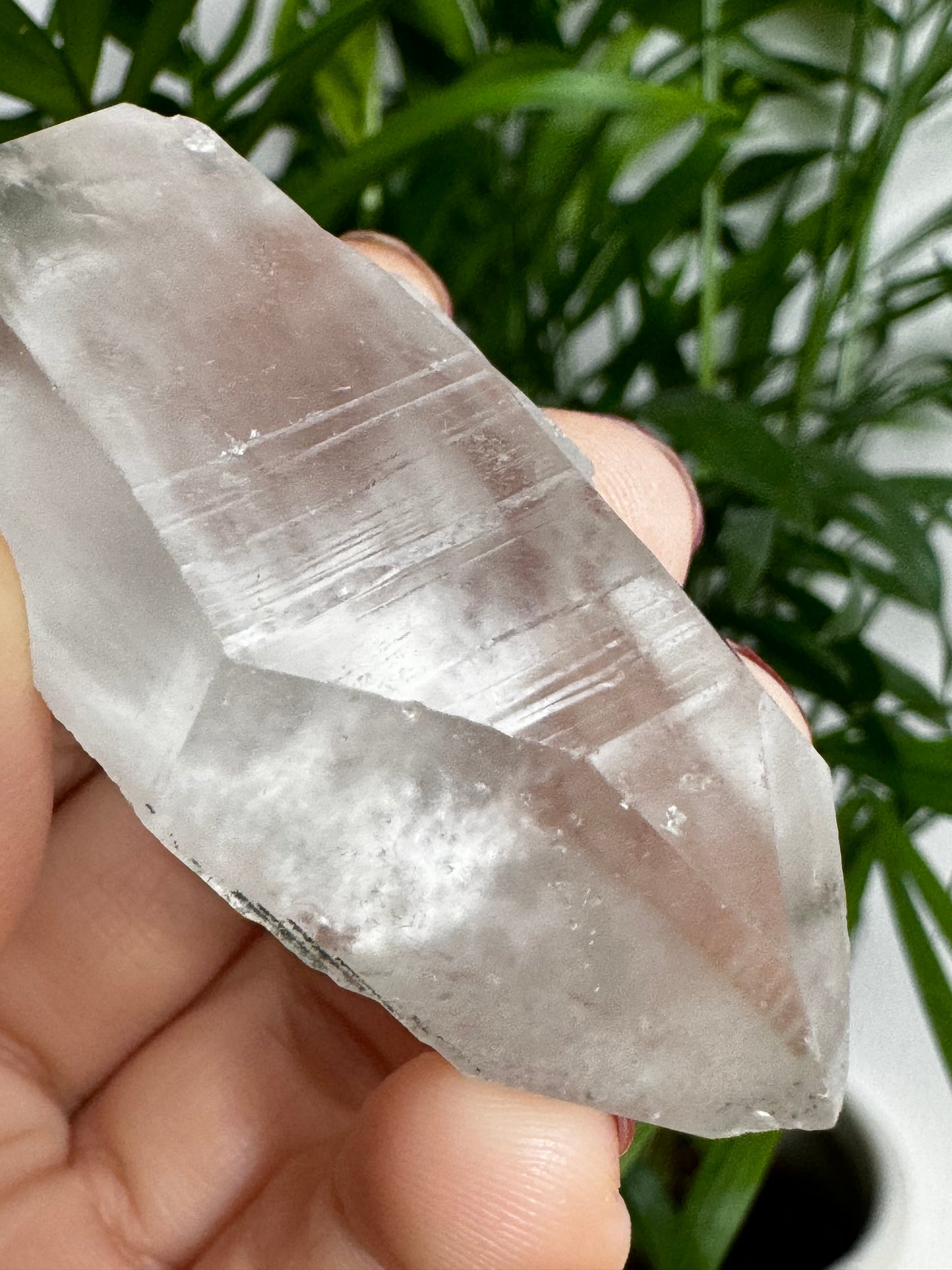 A+ Natural Serra do Cabral Double Terminated Lemurian quartz | 48g