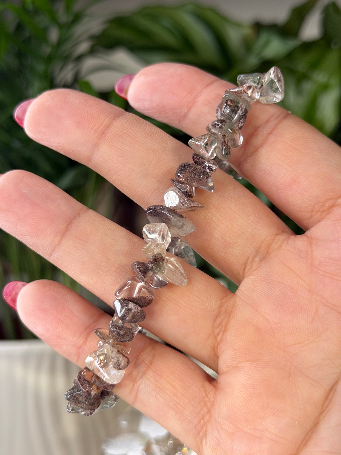 Elasticated Shaman (Garden) Quartz Bracelet