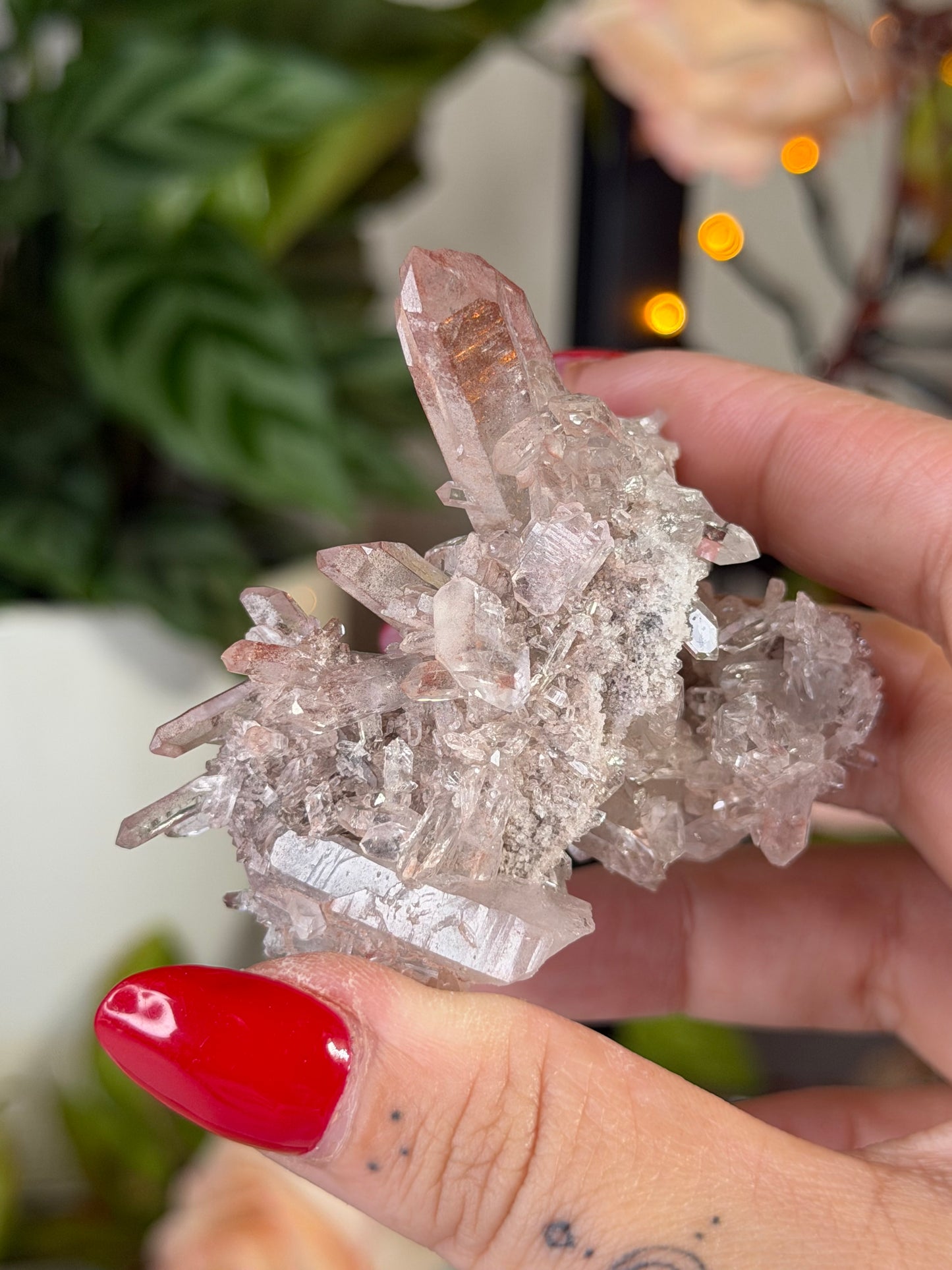 Mini 'Pink Lithium' Cluster 4 | 54g