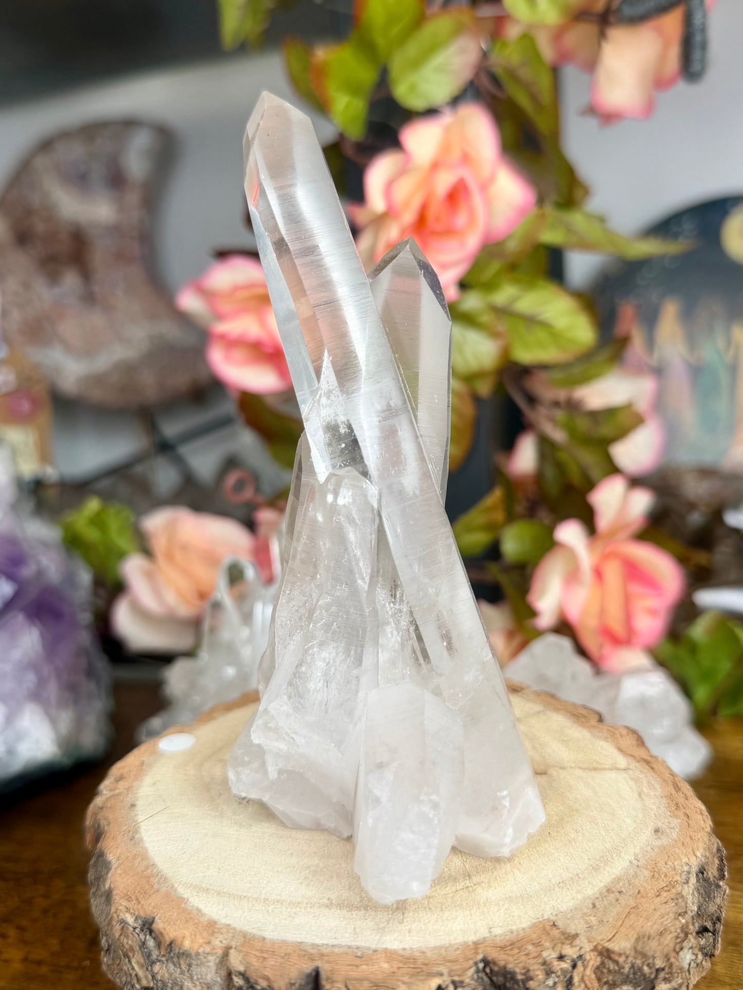 A+ Natural Serra do Cabral Lemurian quartz | 239g