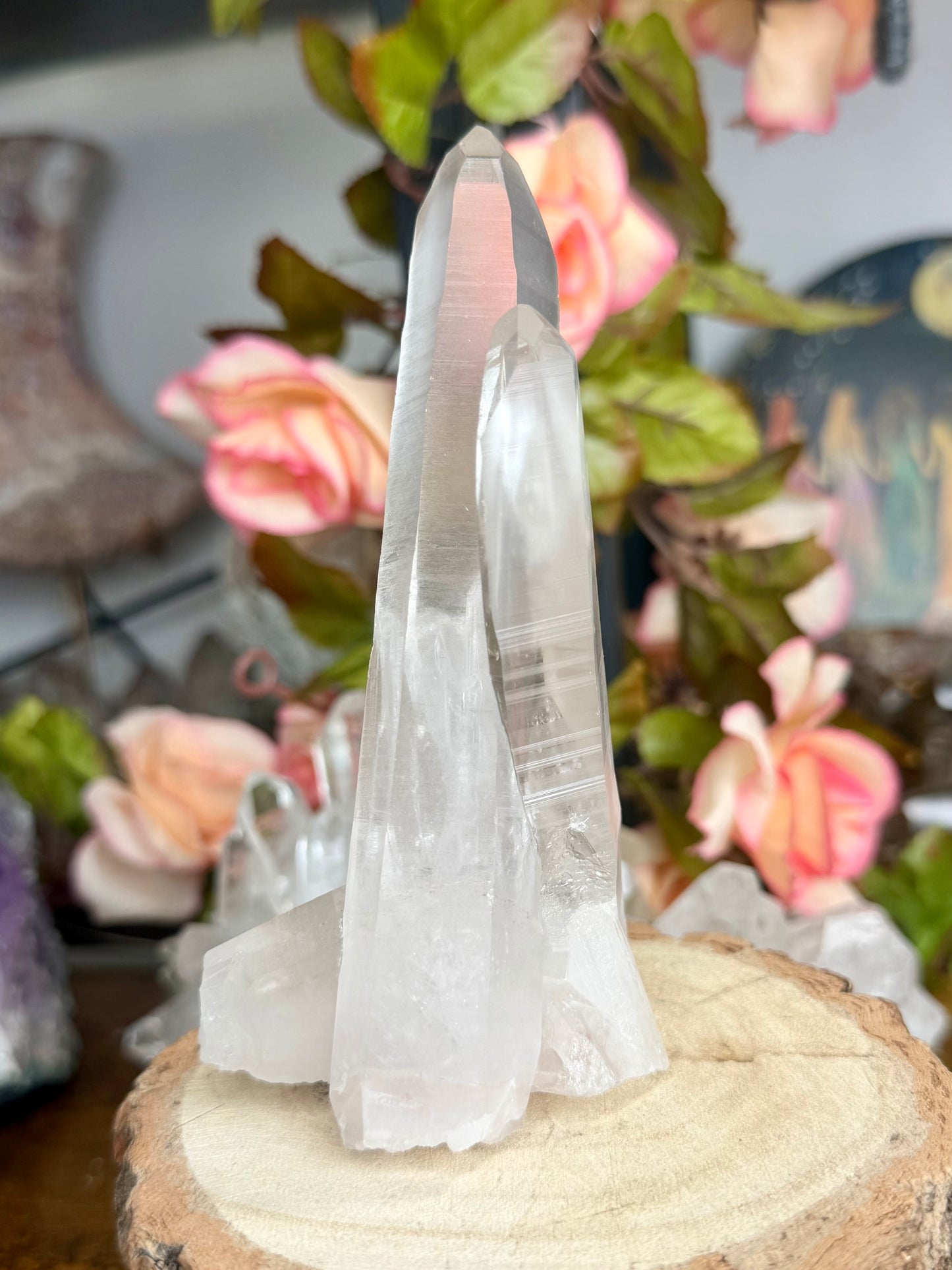 A+ Natural Serra do Cabral Lemurian quartz | 239g
