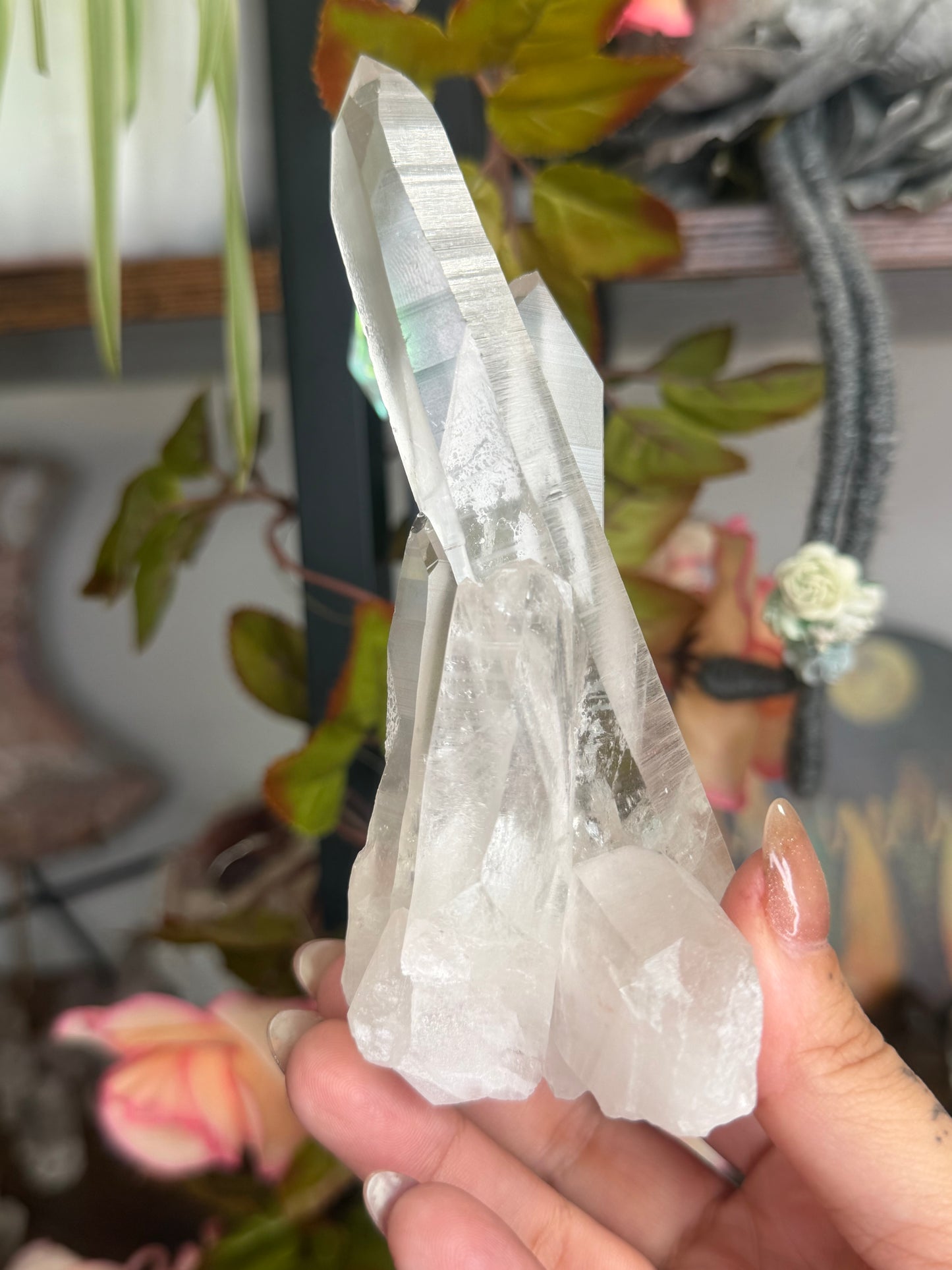 A+ Natural Serra do Cabral Lemurian quartz | 239g