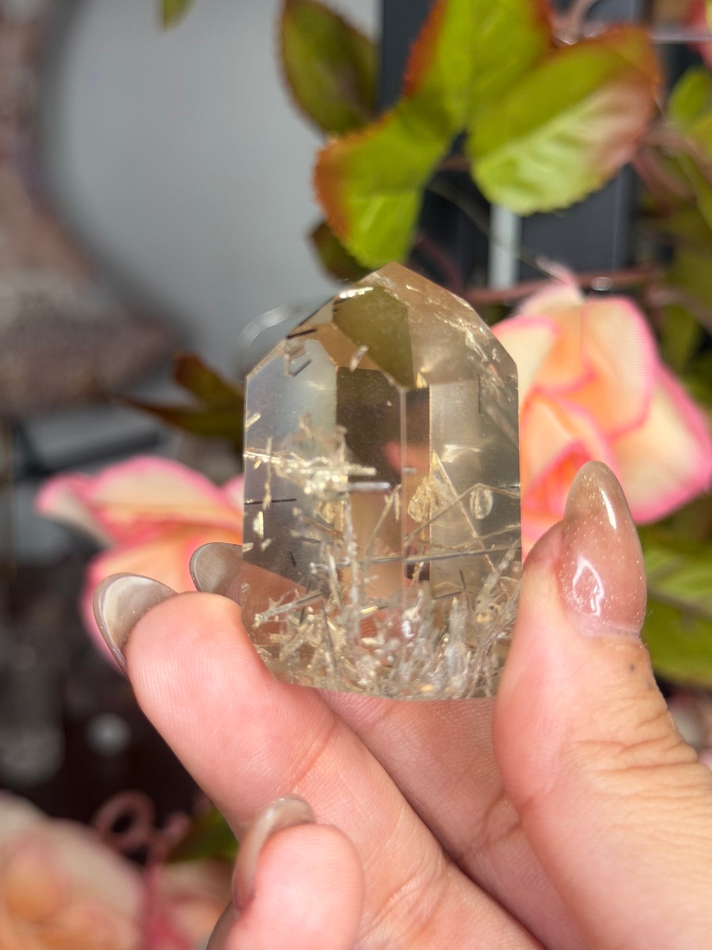 High Quality Natural Brazilian Citrine with Rutile | 47g