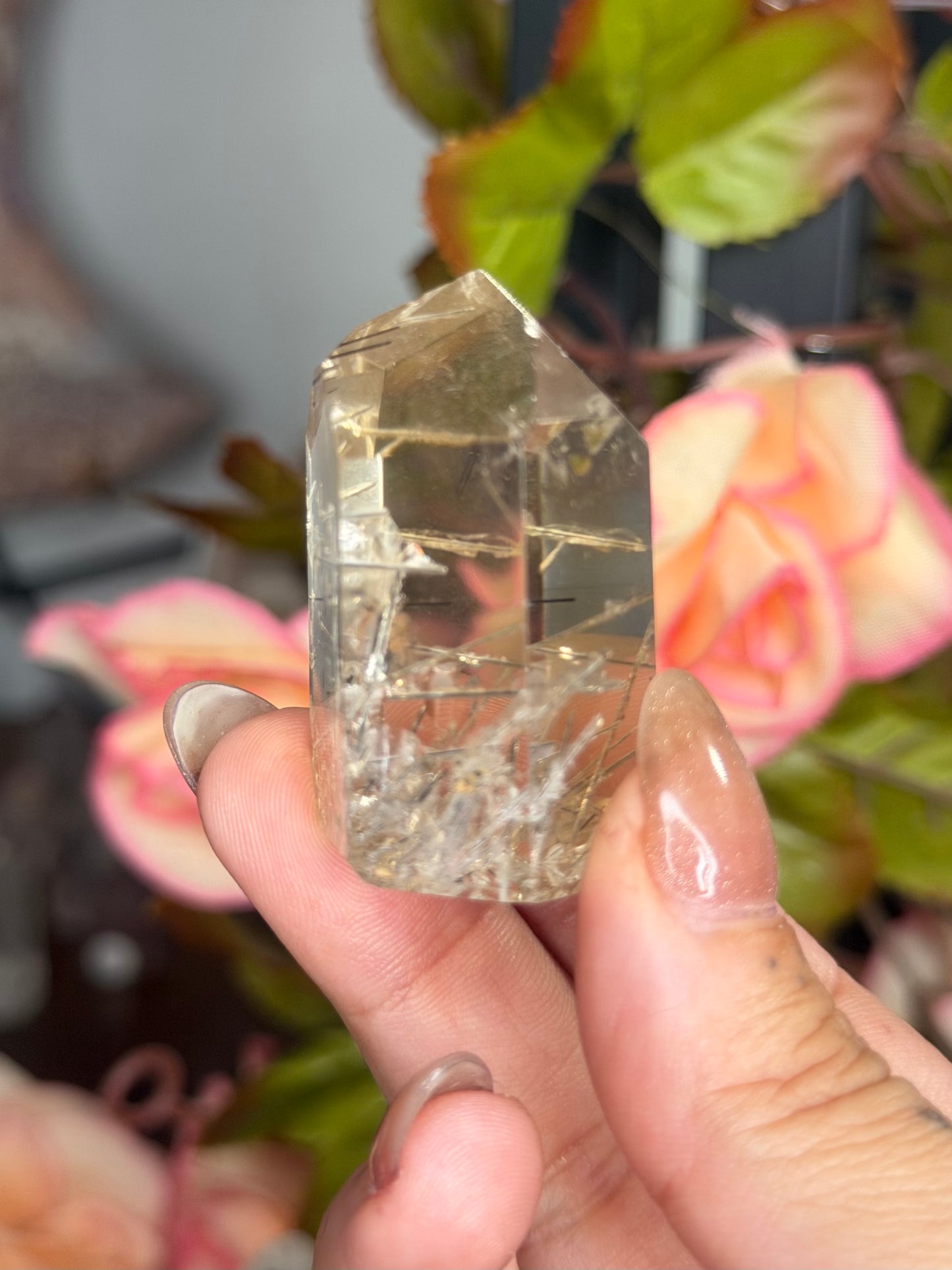 High Quality Natural Brazilian Citrine with Rutile | 47g