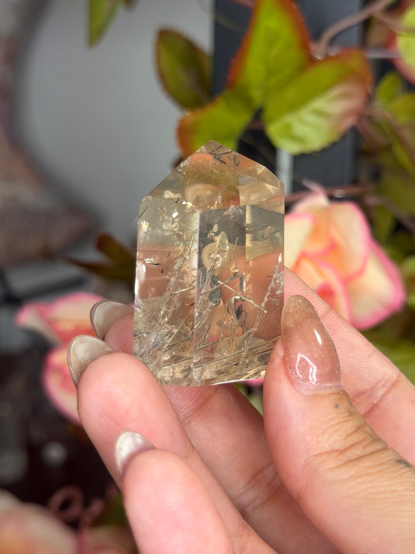 High Quality Natural Brazilian Citrine with Rutile | 47g