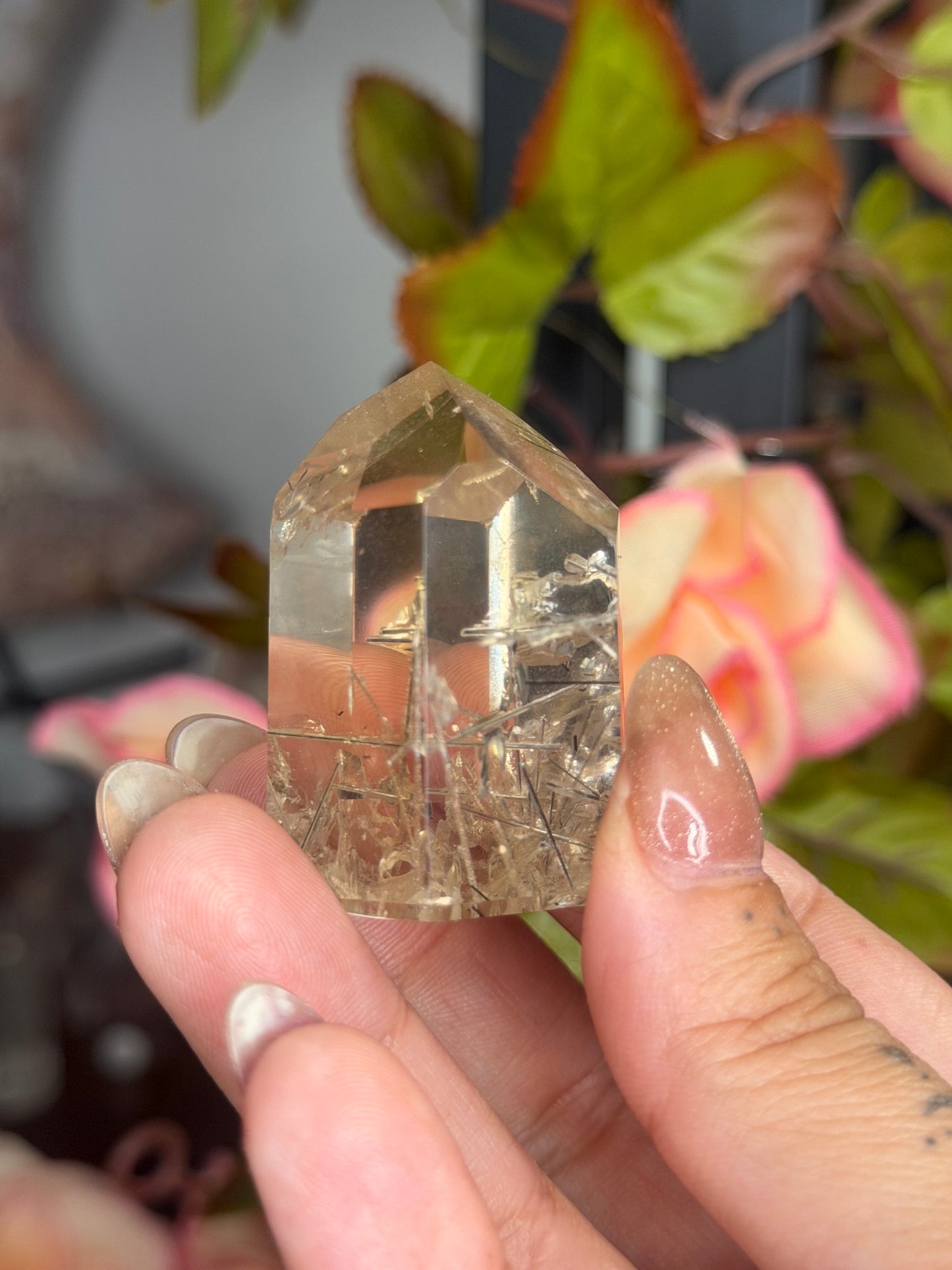 High Quality Natural Brazilian Citrine with Rutile | 47g