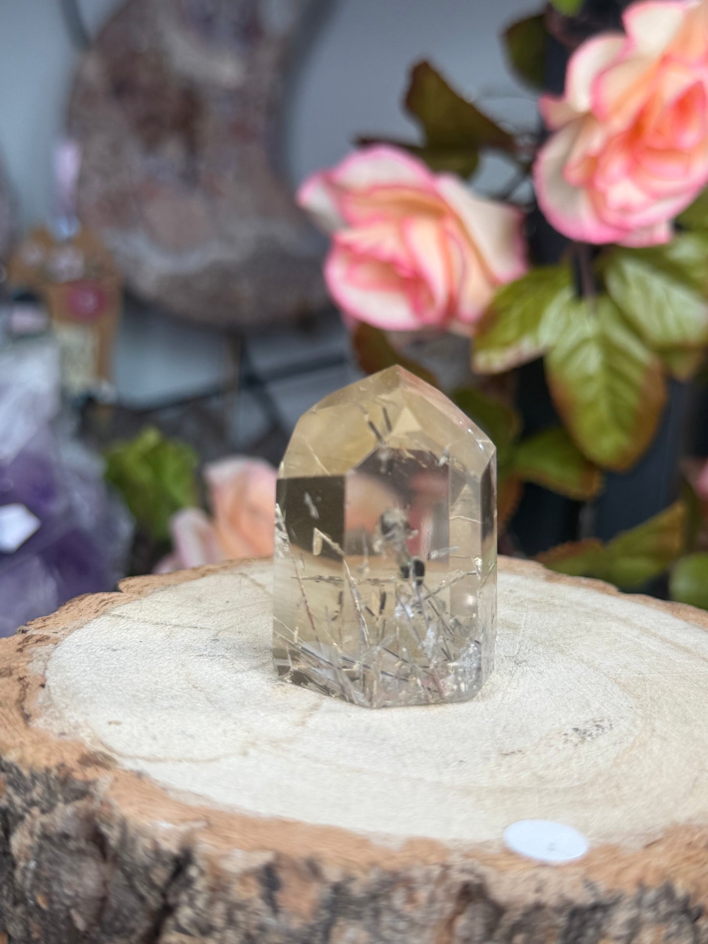 High Quality Natural Brazilian Citrine with Rutile | 47g