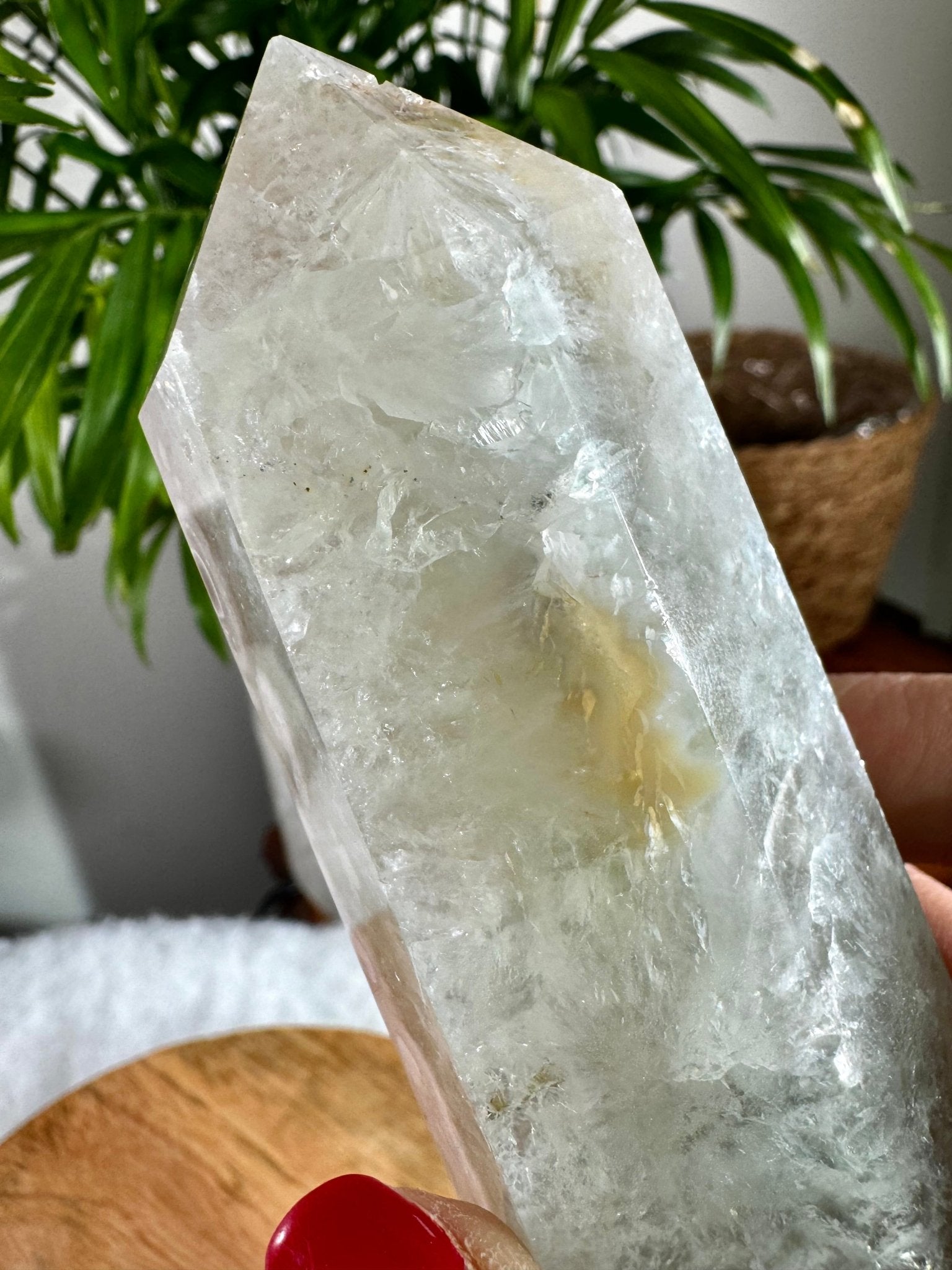 Agate Tower with Quartz | 245g - The Crystal Valley
