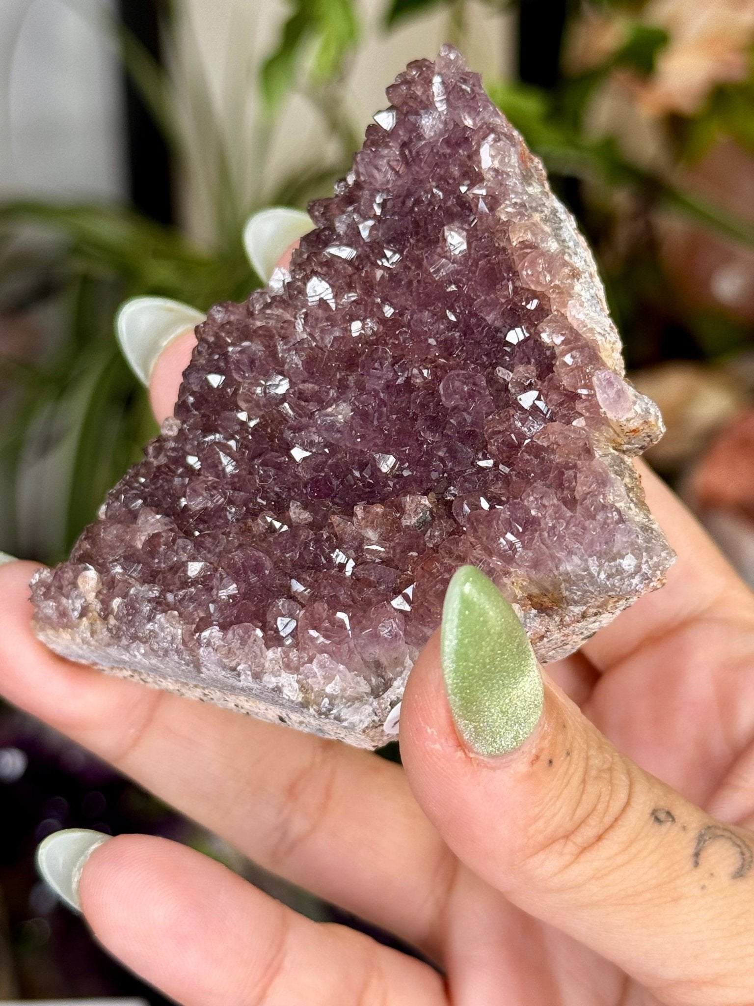 Alacam Amethyst Cluster | 108g - The Crystal Valley