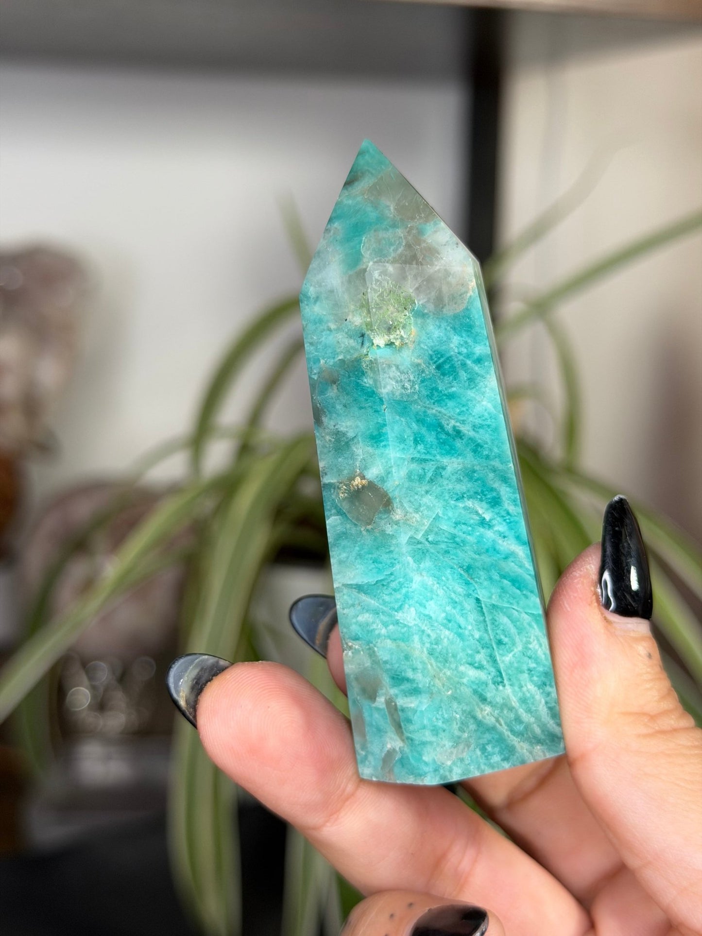 Amazonite Tower | 78g - The Crystal Valley