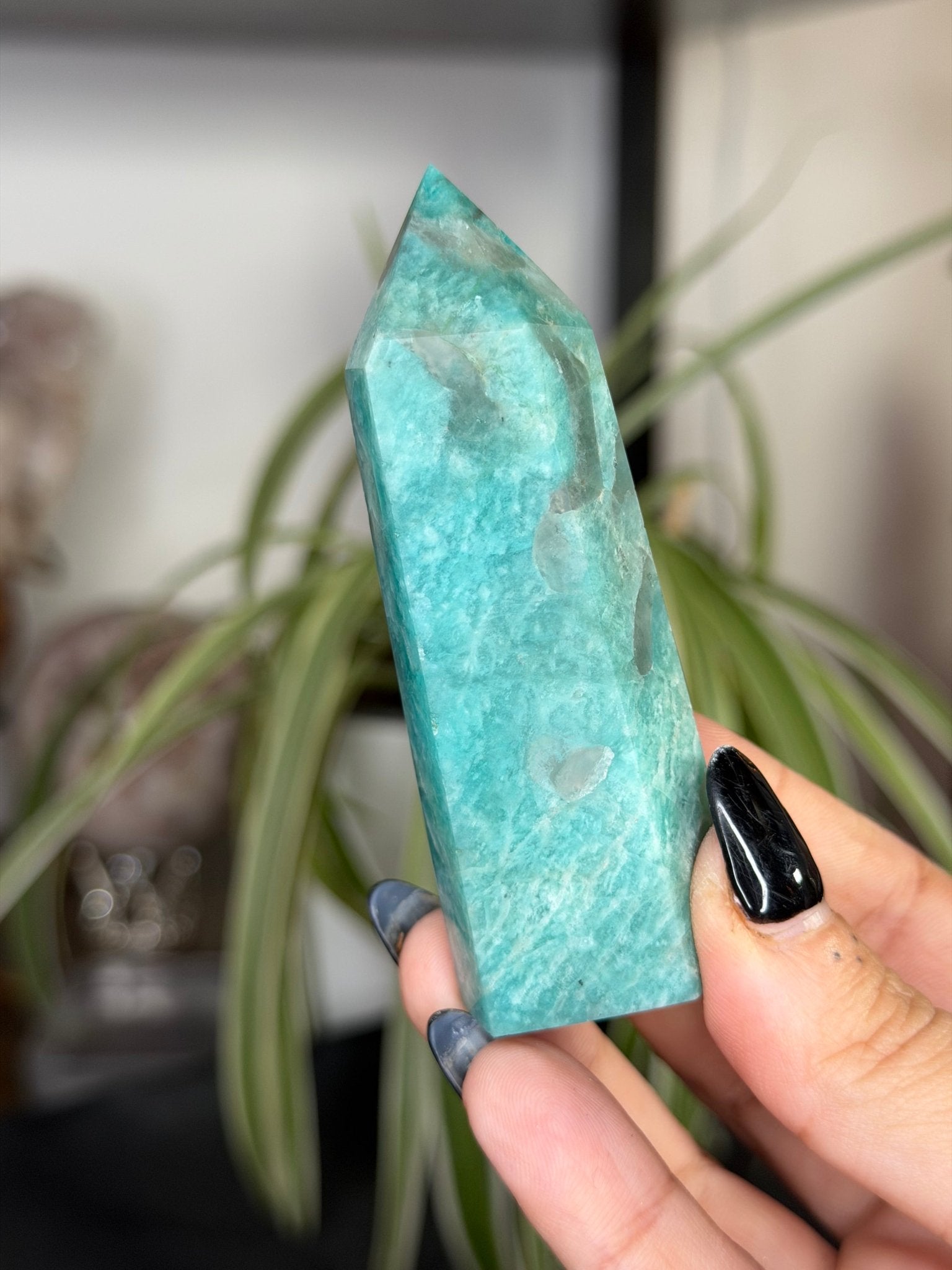Amazonite Tower | 78g - The Crystal Valley