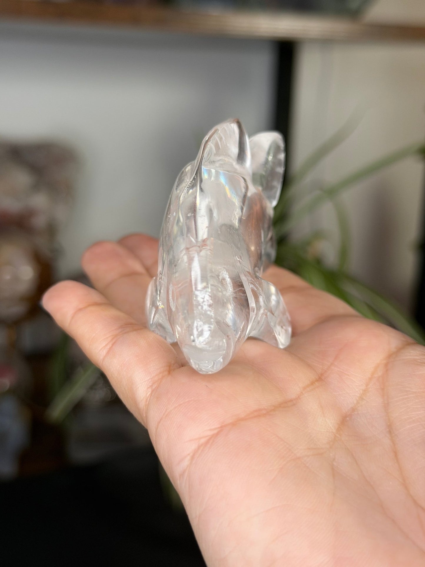 Clear Quartz Fish | 109g - The Crystal Valley
