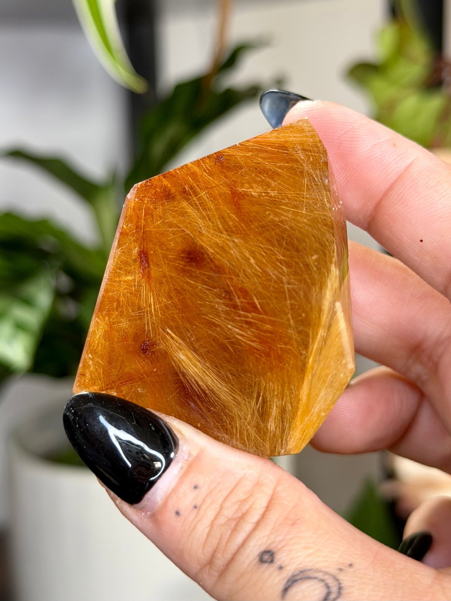 Golden Rutile | 63g - The Crystal Valley