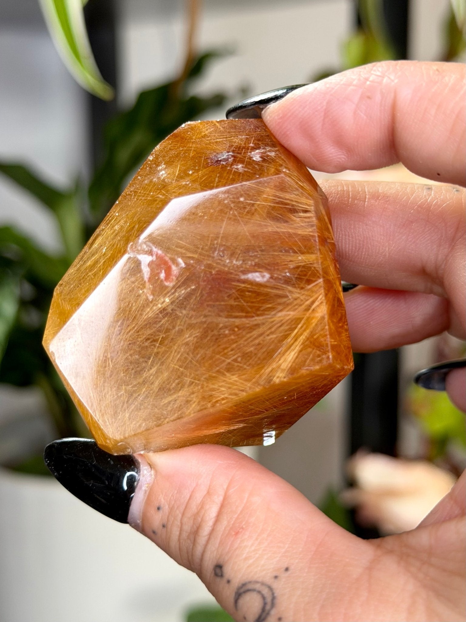 Golden Rutile | 63g - The Crystal Valley