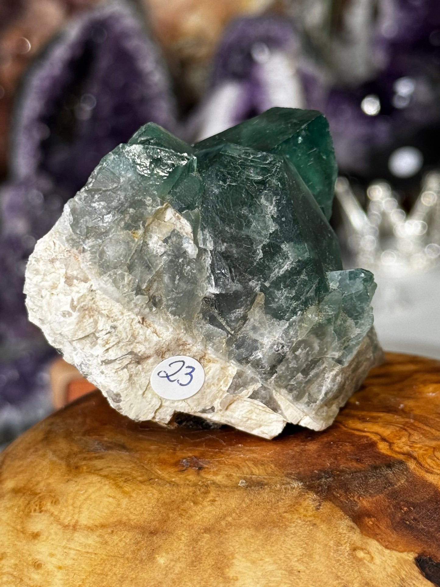 Green Fluorite from Madagascar | 148g - The Crystal Valley