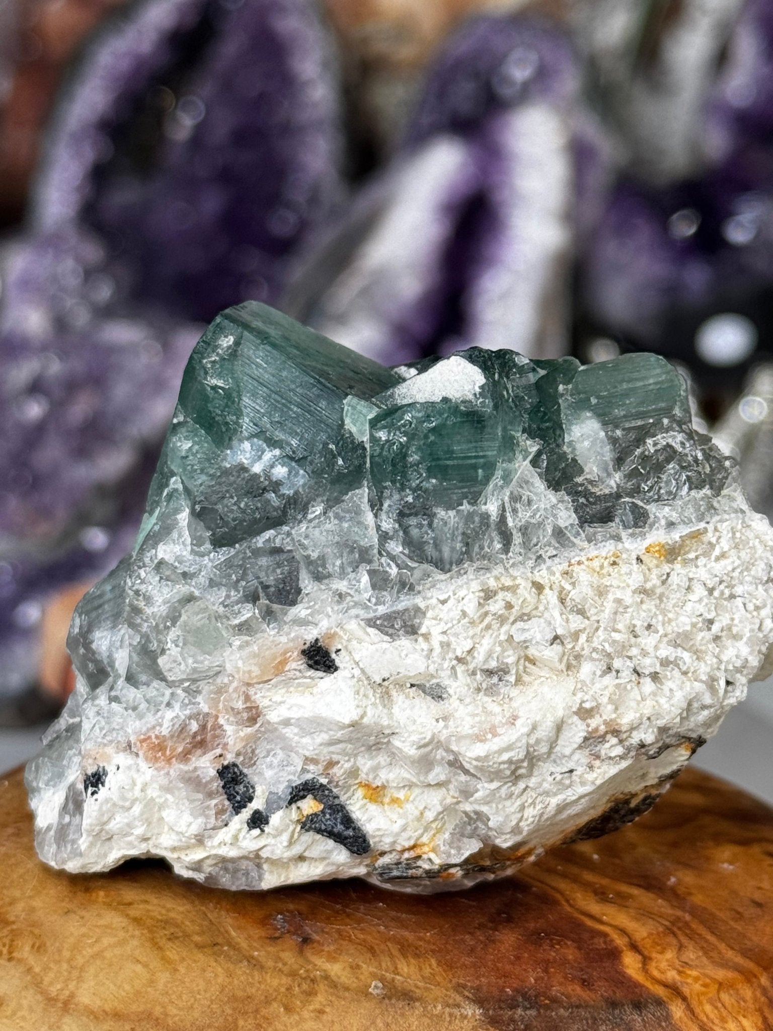 Green Fluorite from Madagascar | 148g - The Crystal Valley