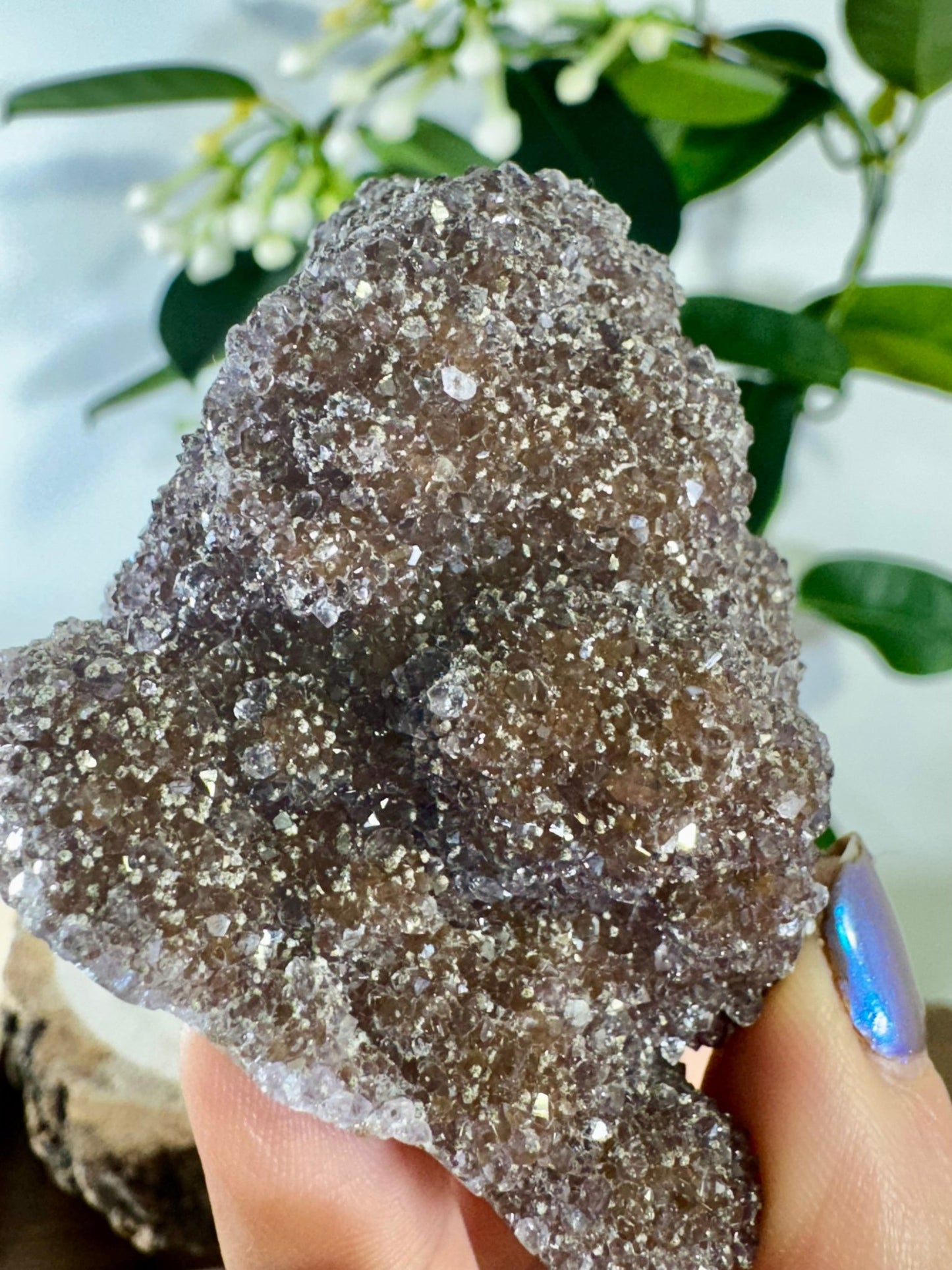 High Quality Amethyst Cluster with Hematite | 102g - The Crystal Valley