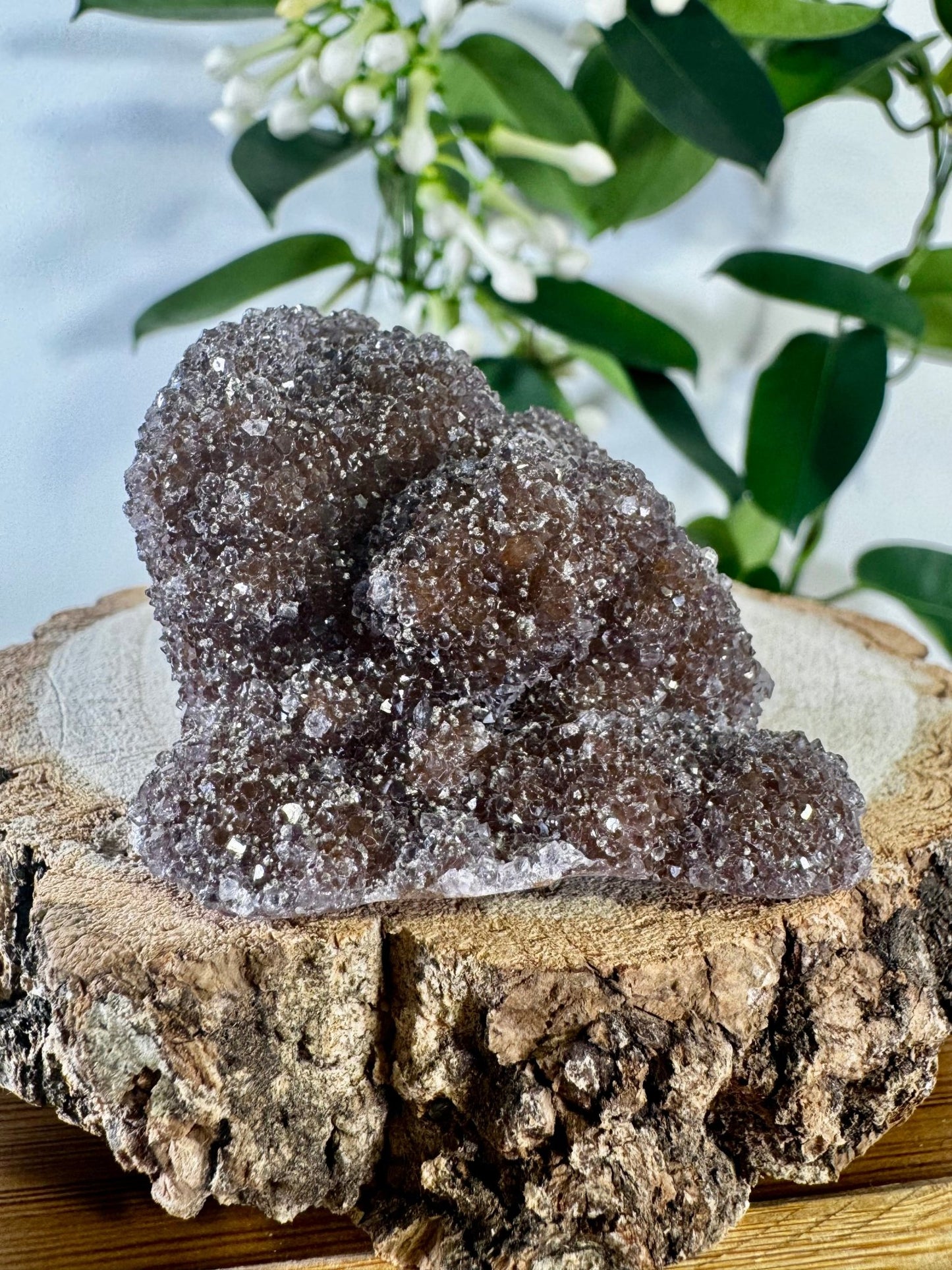 High Quality Amethyst Cluster with Hematite | 102g - The Crystal Valley