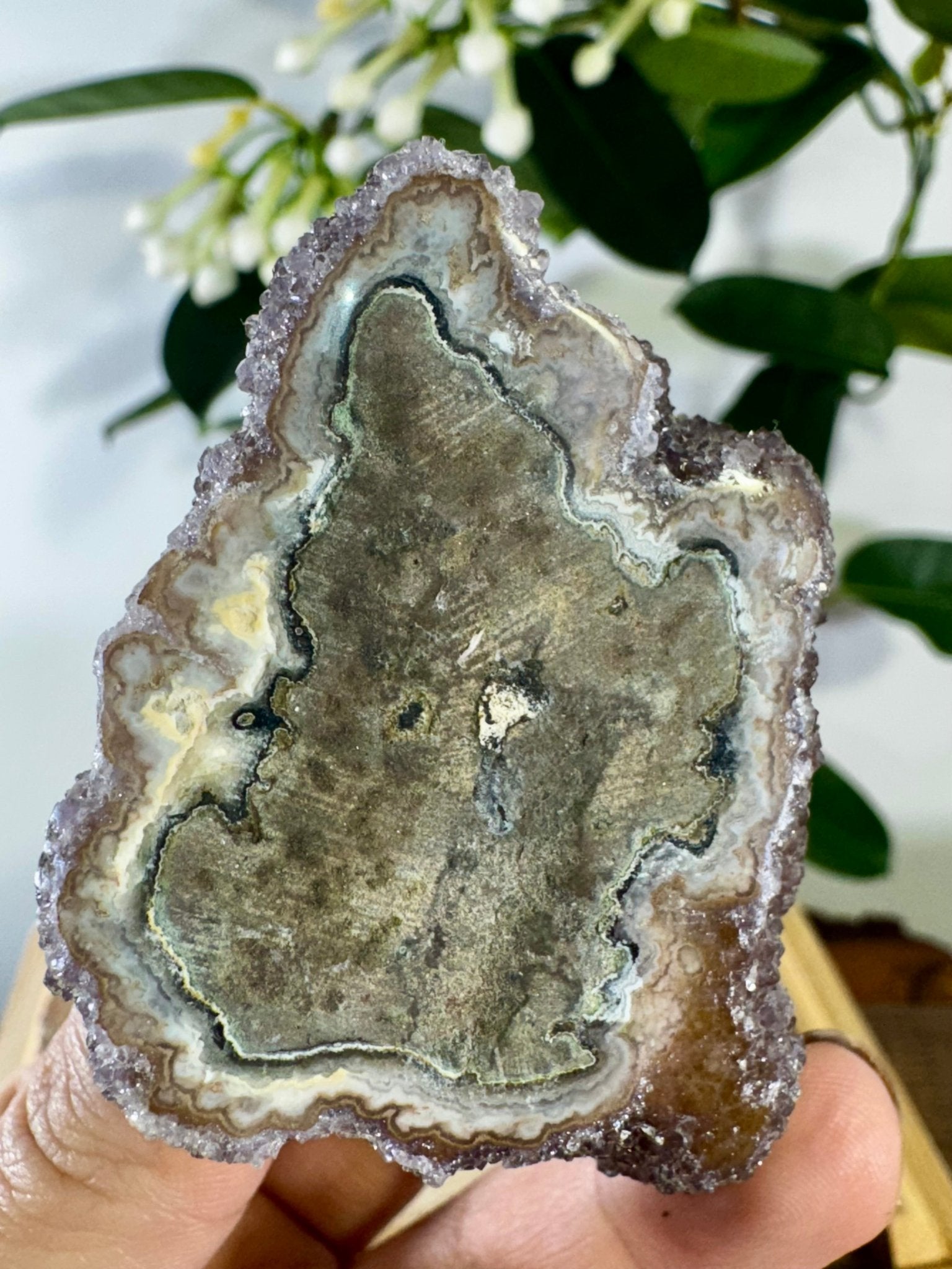 High Quality Amethyst Cluster with Hematite | 102g - The Crystal Valley