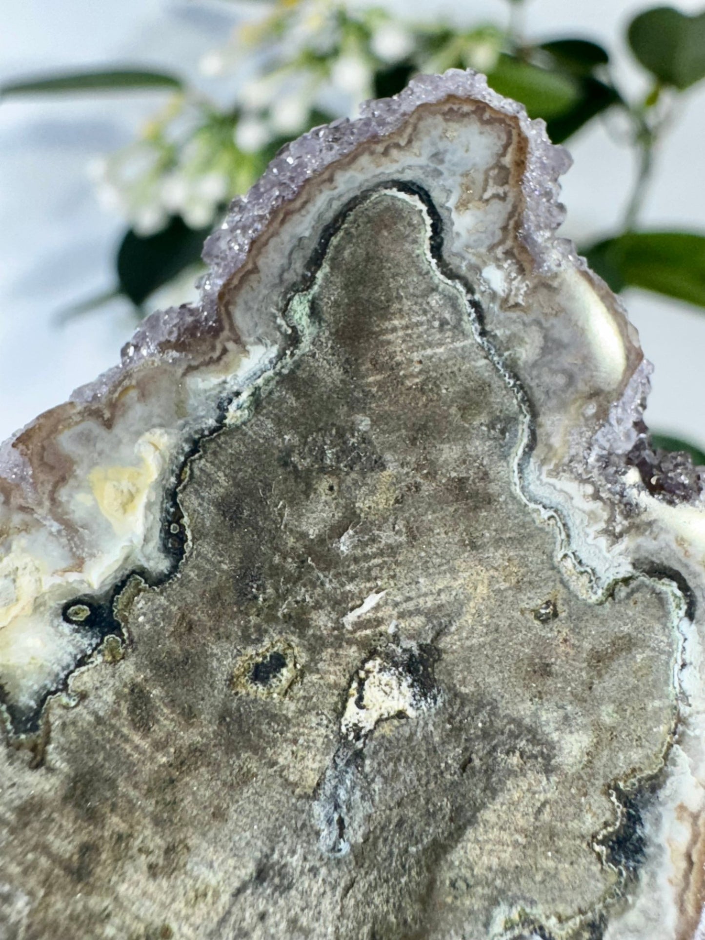 High Quality Amethyst Cluster with Hematite | 102g - The Crystal Valley