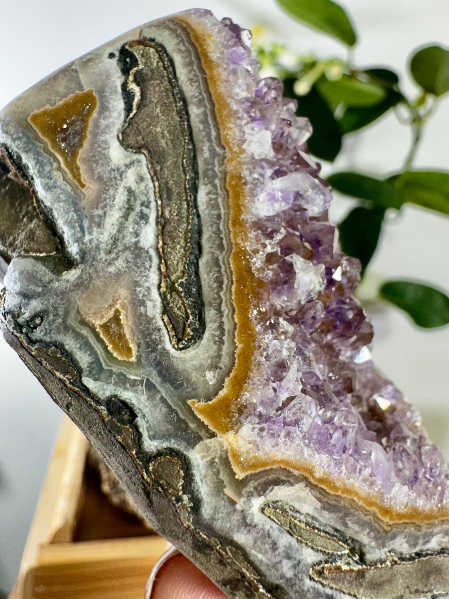 High Quality Amethyst Shoe | 218g - The Crystal Valley