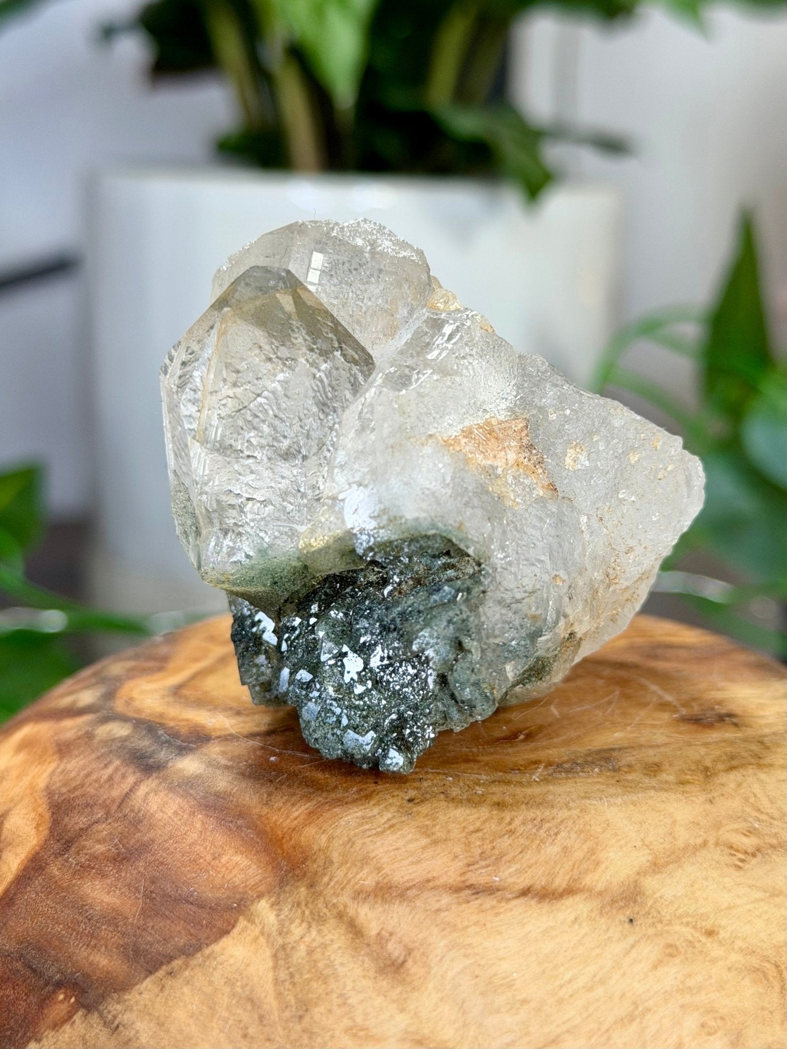 High Quality Himalayan Quartz with Chlorite | 135g - The Crystal Valley
