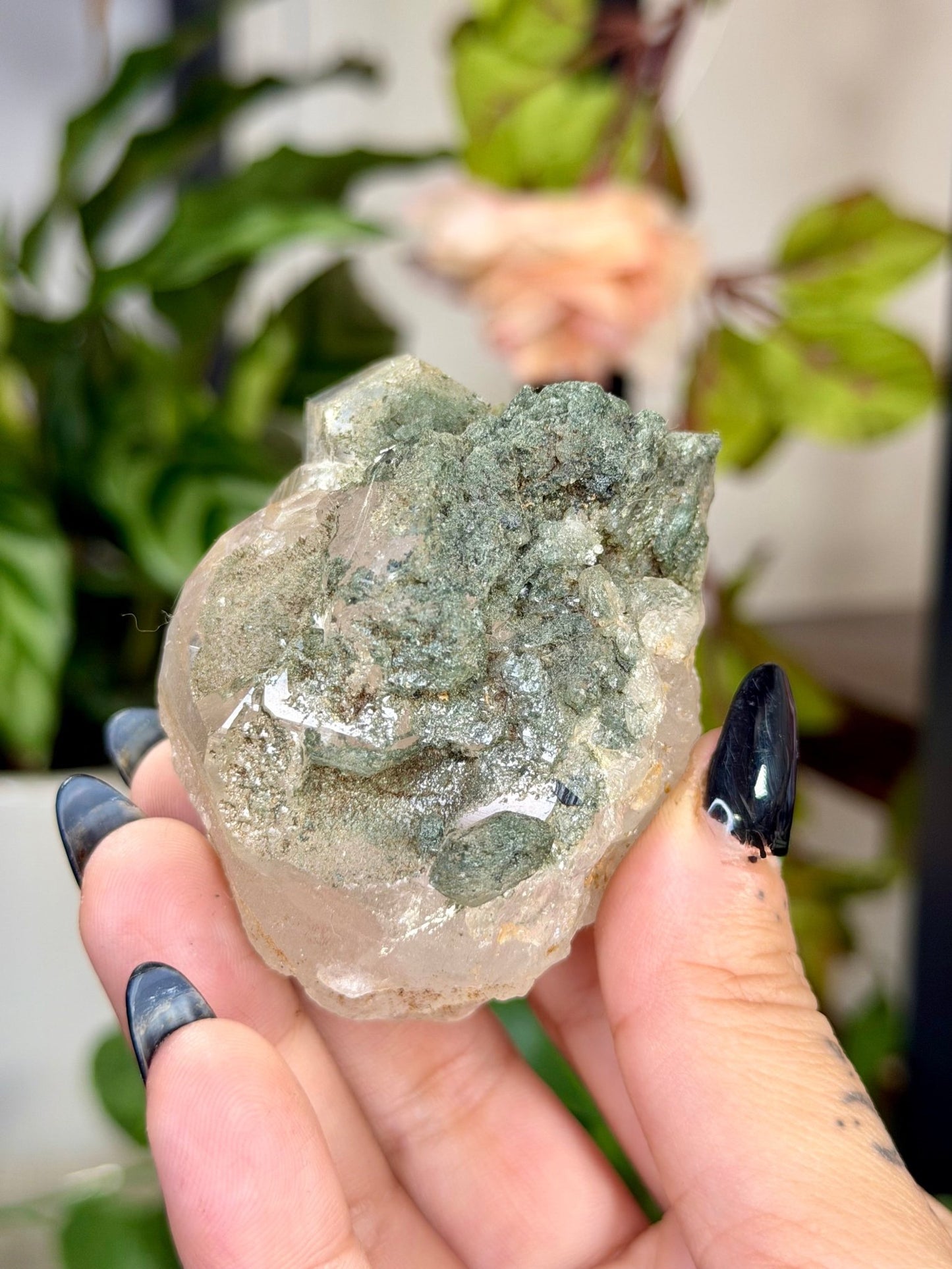 High Quality Himalayan Quartz with Chlorite | 135g - The Crystal Valley