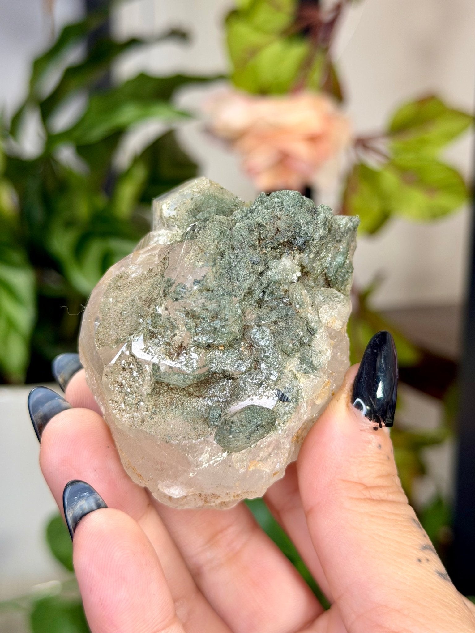 High Quality Himalayan Quartz with Chlorite | 135g - The Crystal Valley