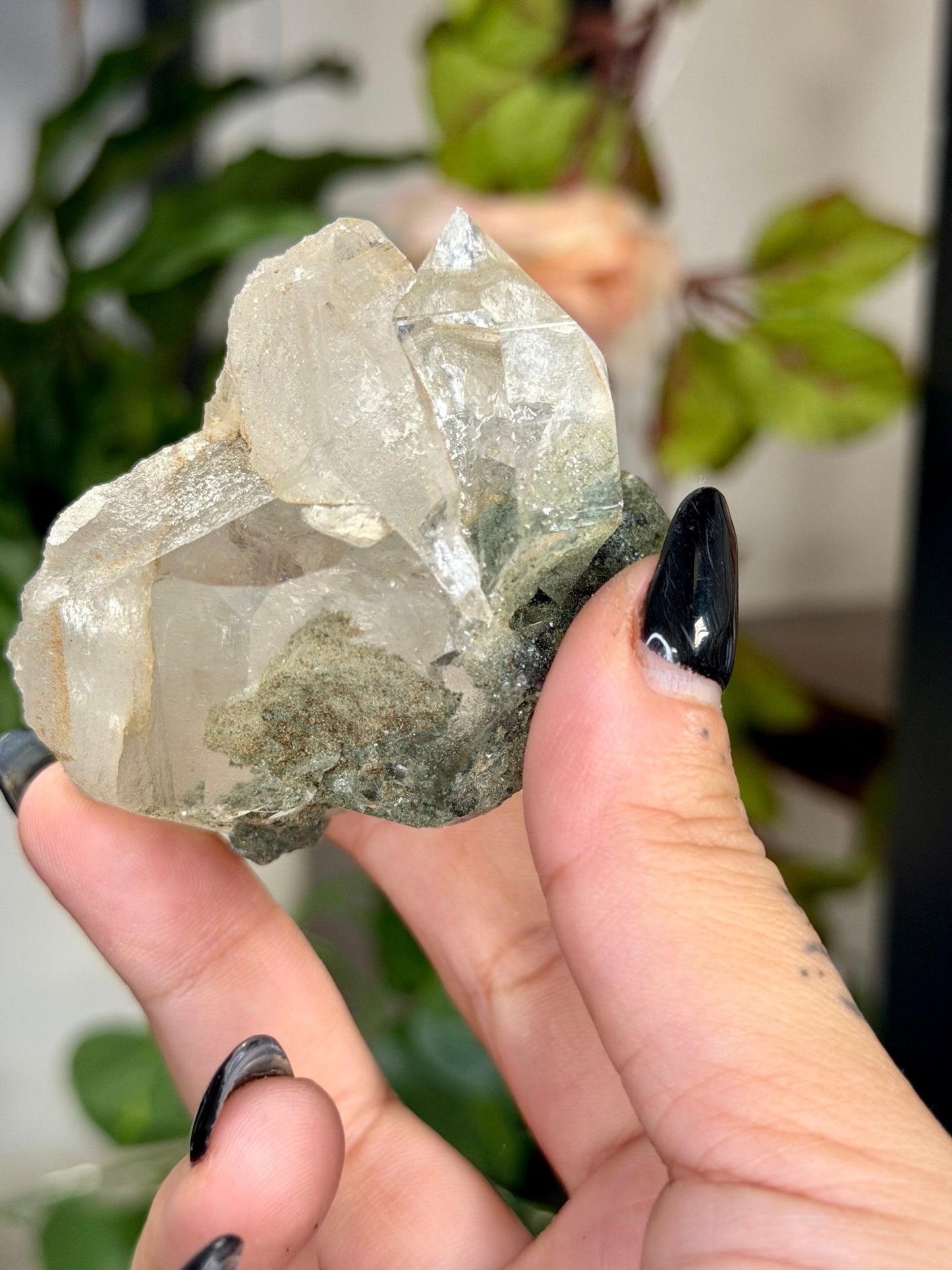 High Quality Himalayan Quartz with Chlorite | 135g - The Crystal Valley