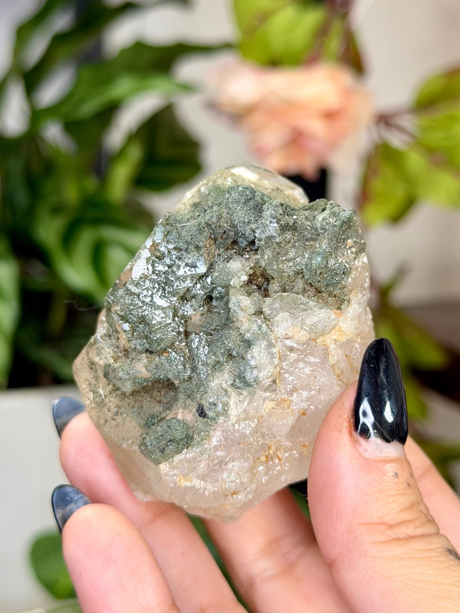 High Quality Himalayan Quartz with Chlorite | 135g - The Crystal Valley