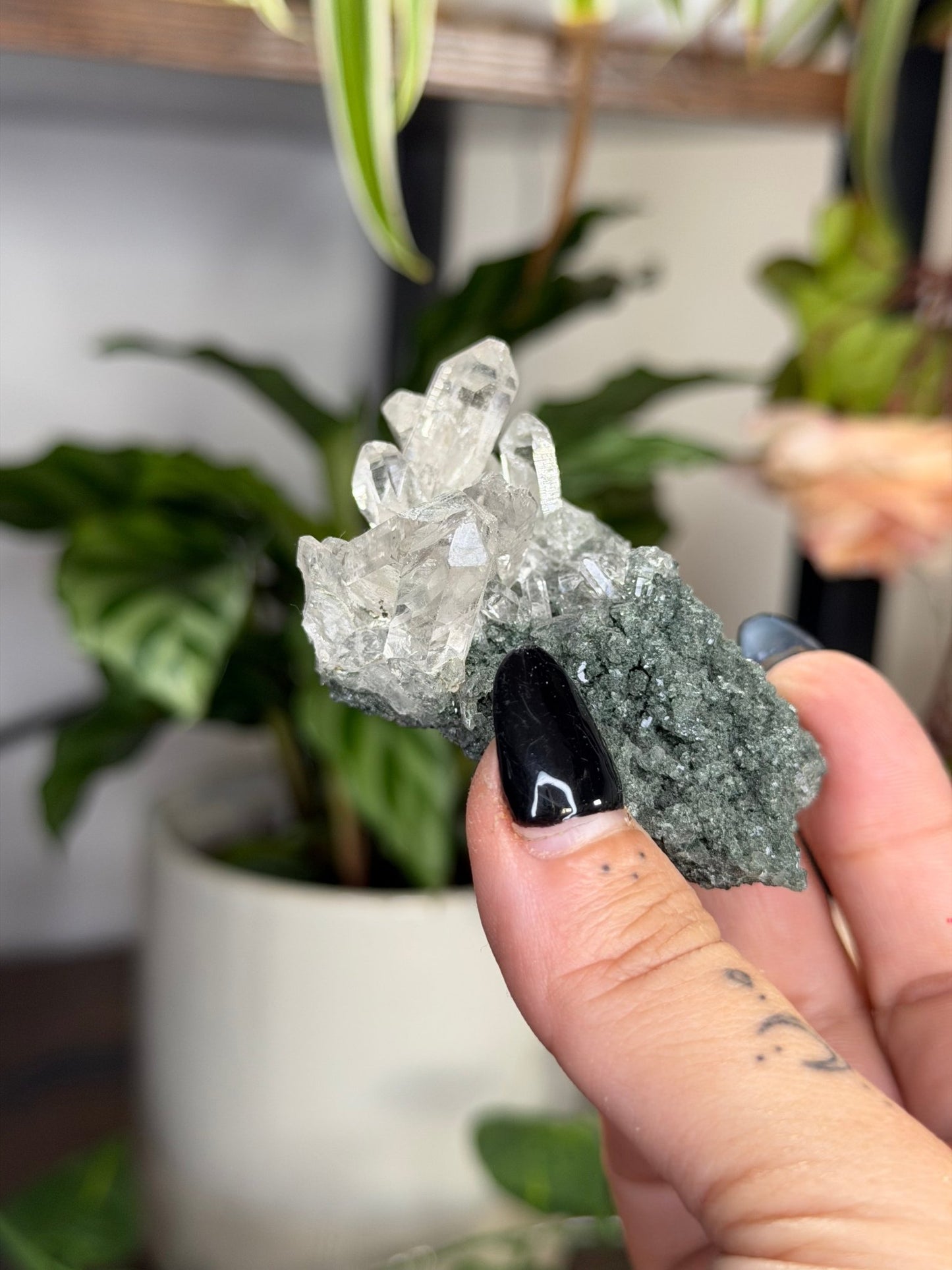 High Quality Himalayan Quartz with Chlorite | 62g - The Crystal Valley