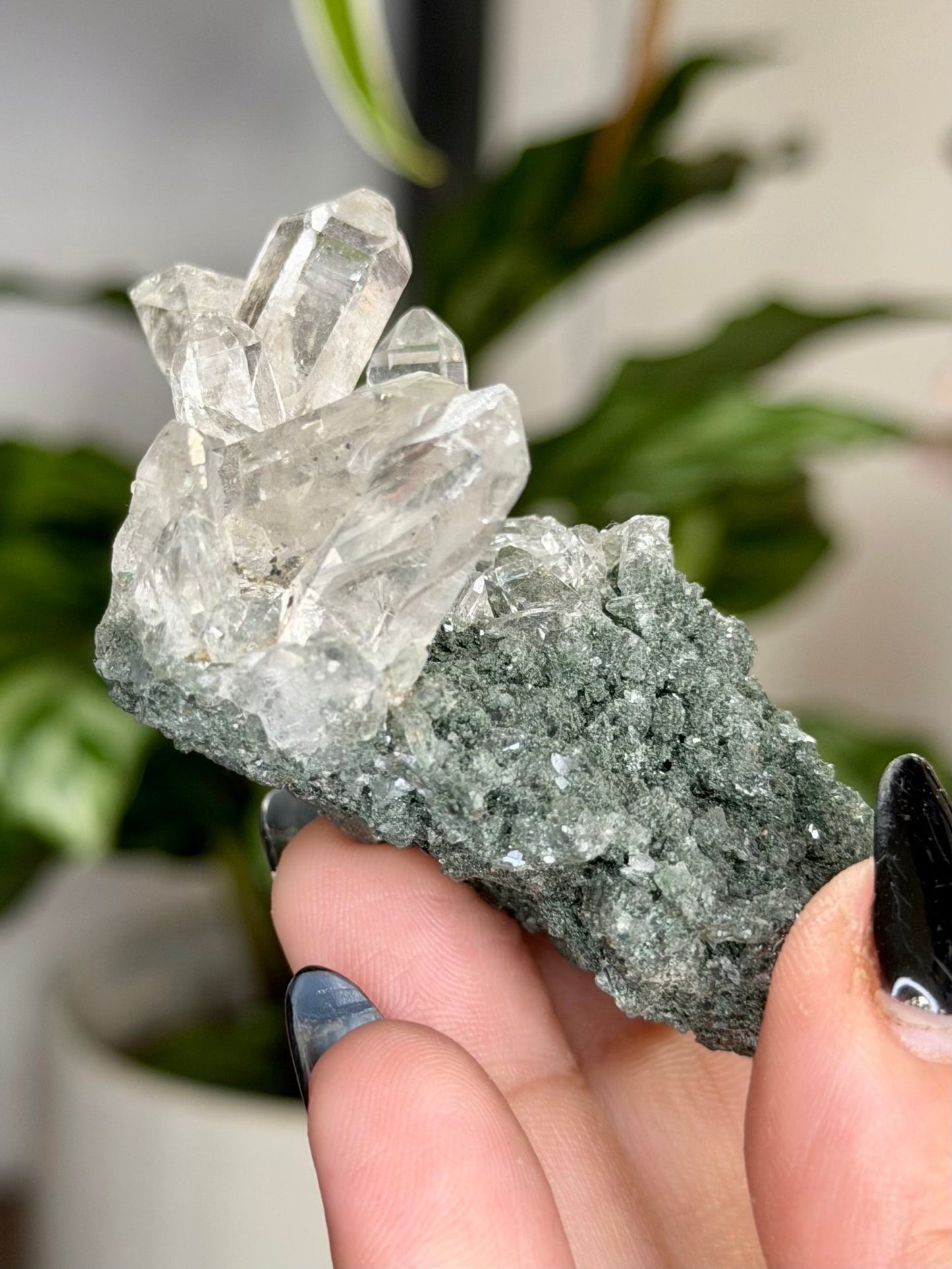 High Quality Himalayan Quartz with Chlorite | 62g - The Crystal Valley