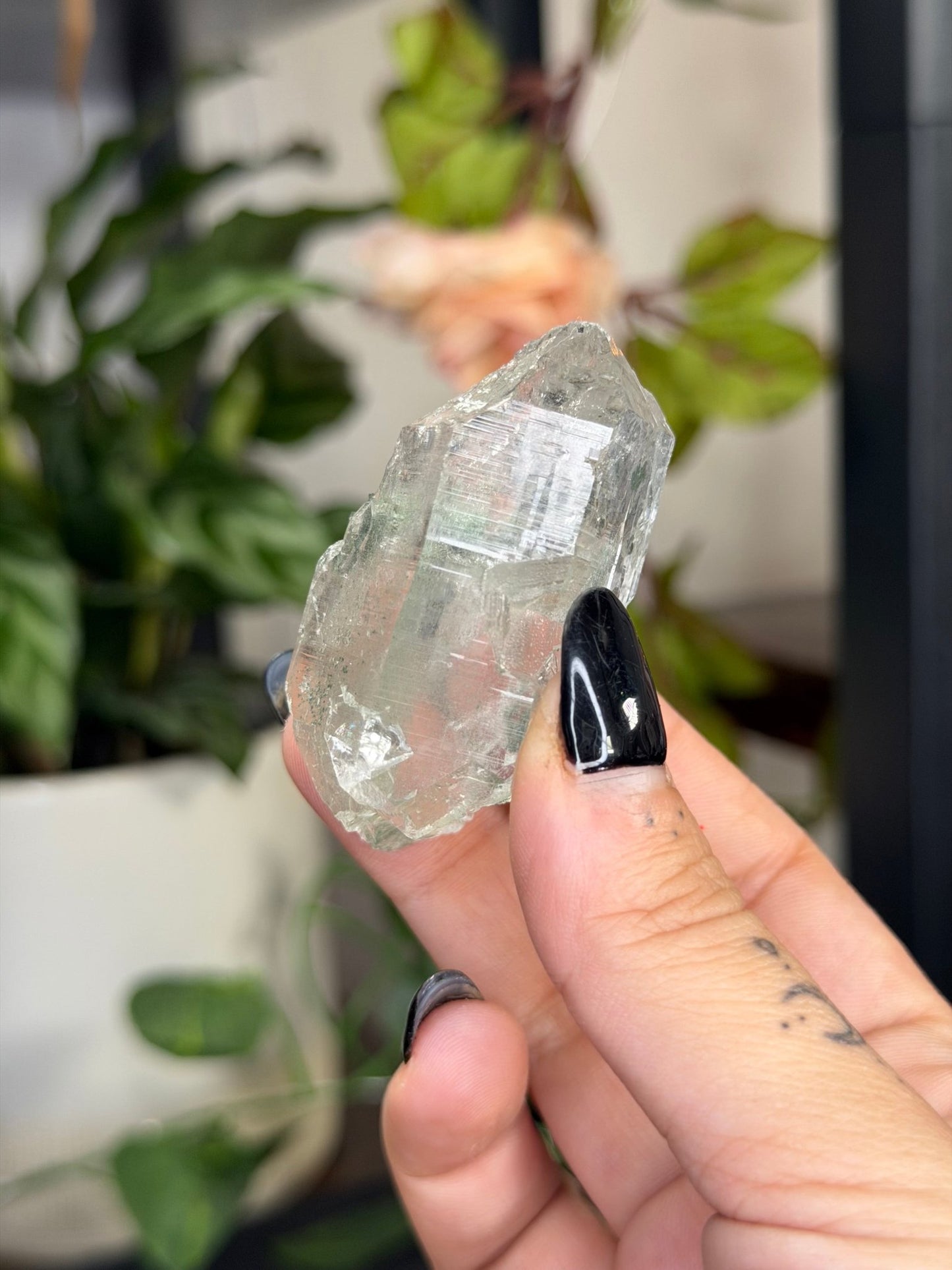 High Quality Himalayan Quartz with Chlorite Point | 49g - The Crystal Valley