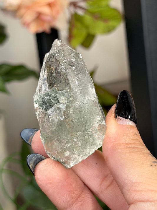 High Quality Himalayan Quartz with Chlorite Point | 49g - The Crystal Valley