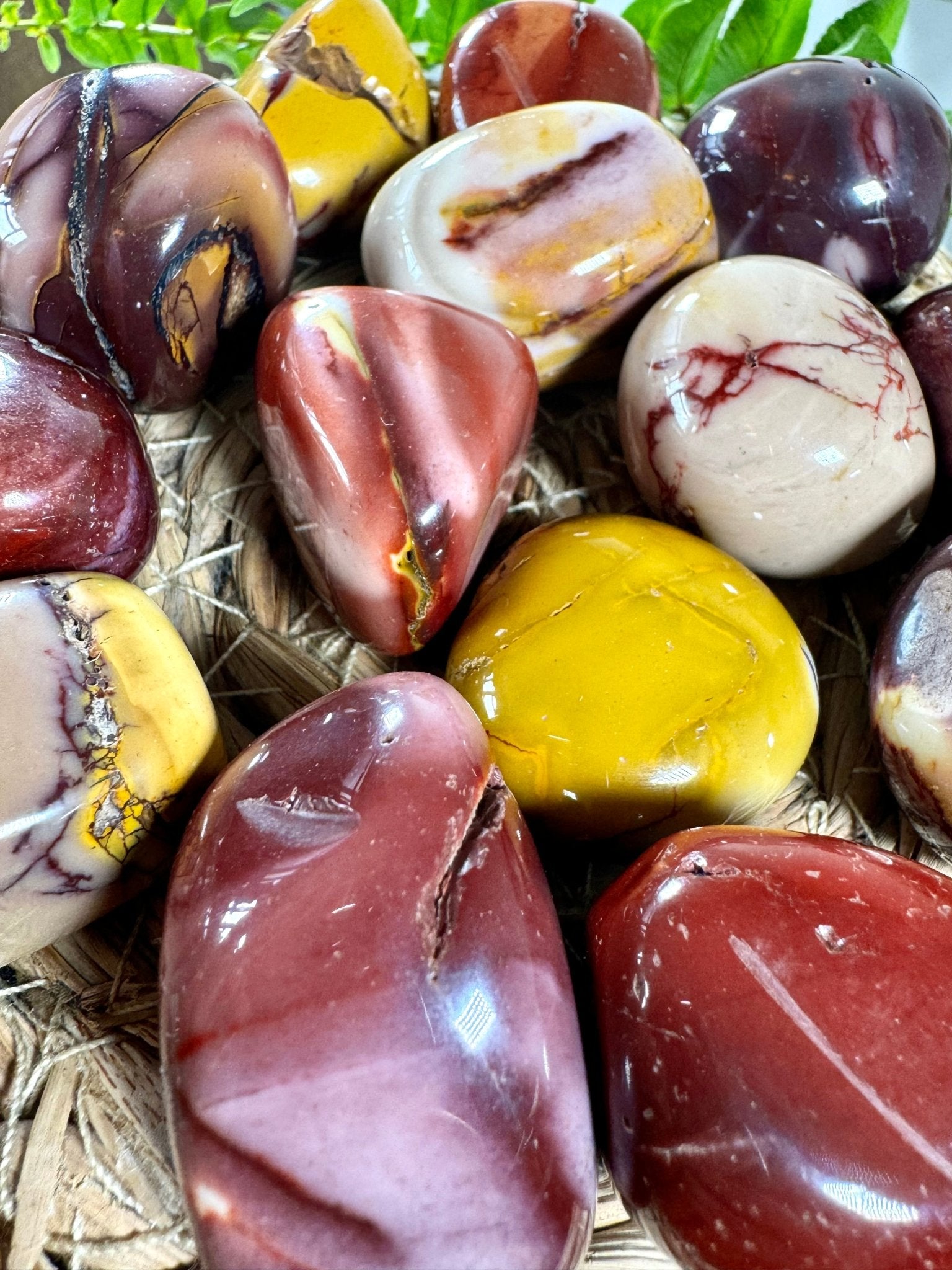 High Quality Mookaite Tumbles | Large - Intuitively Chosen - The Crystal Valley
